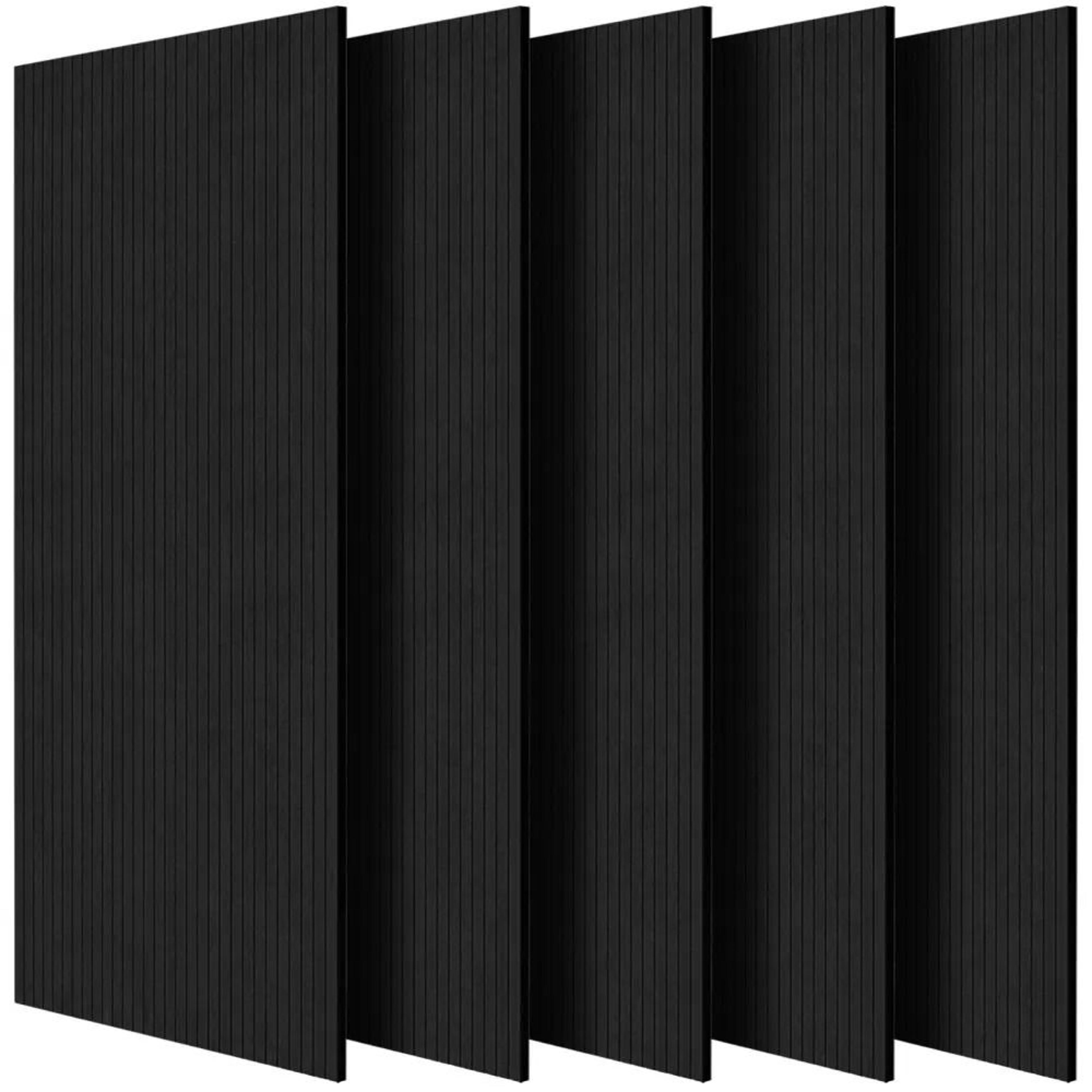 5 Pack SelfAdhesive Acoustic Wall Panels HighDensity Polyester Sound Absorbing Panels 7