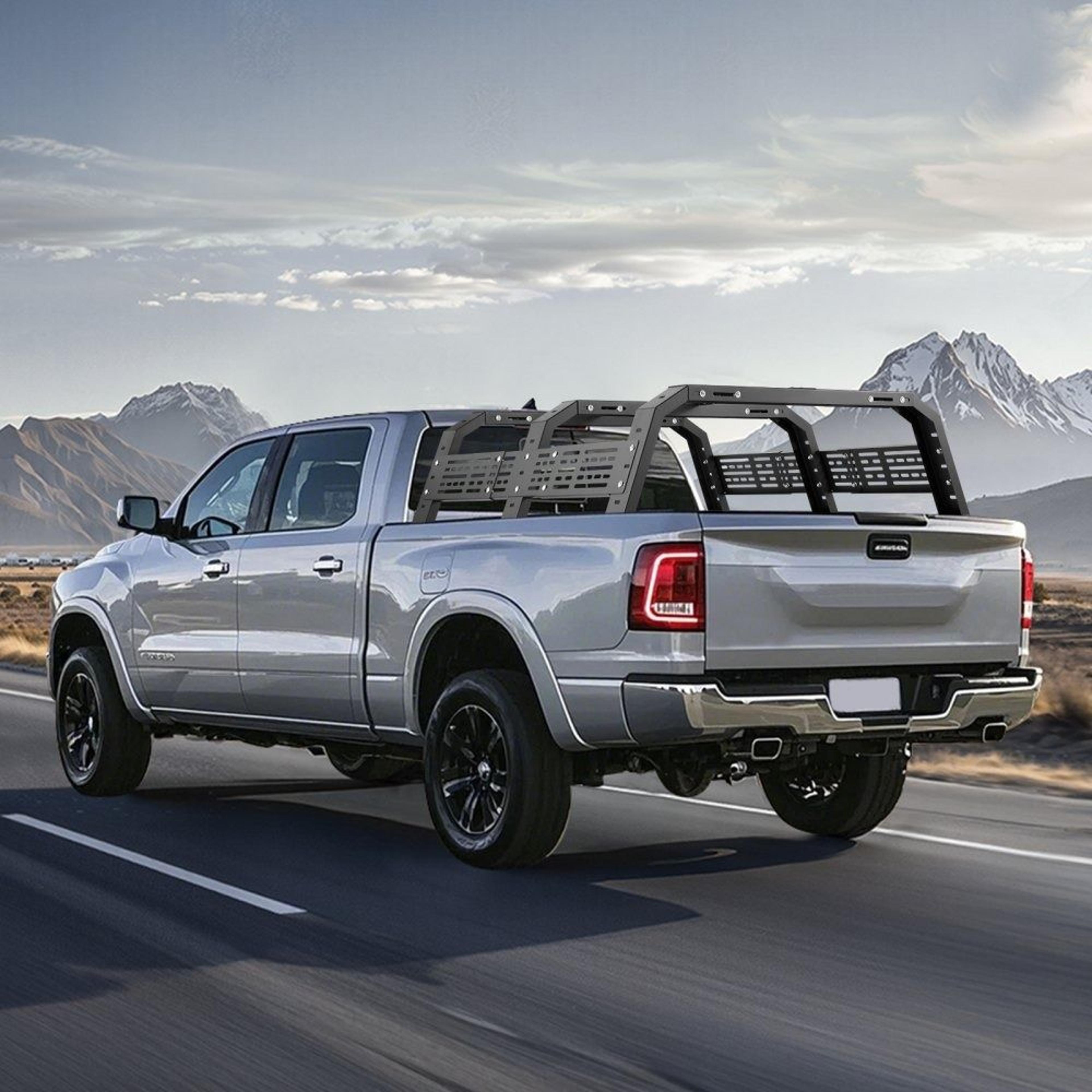 Overland Truck Bed Rack With Adjustable Width And 900 Lb Static Load Capacity 6