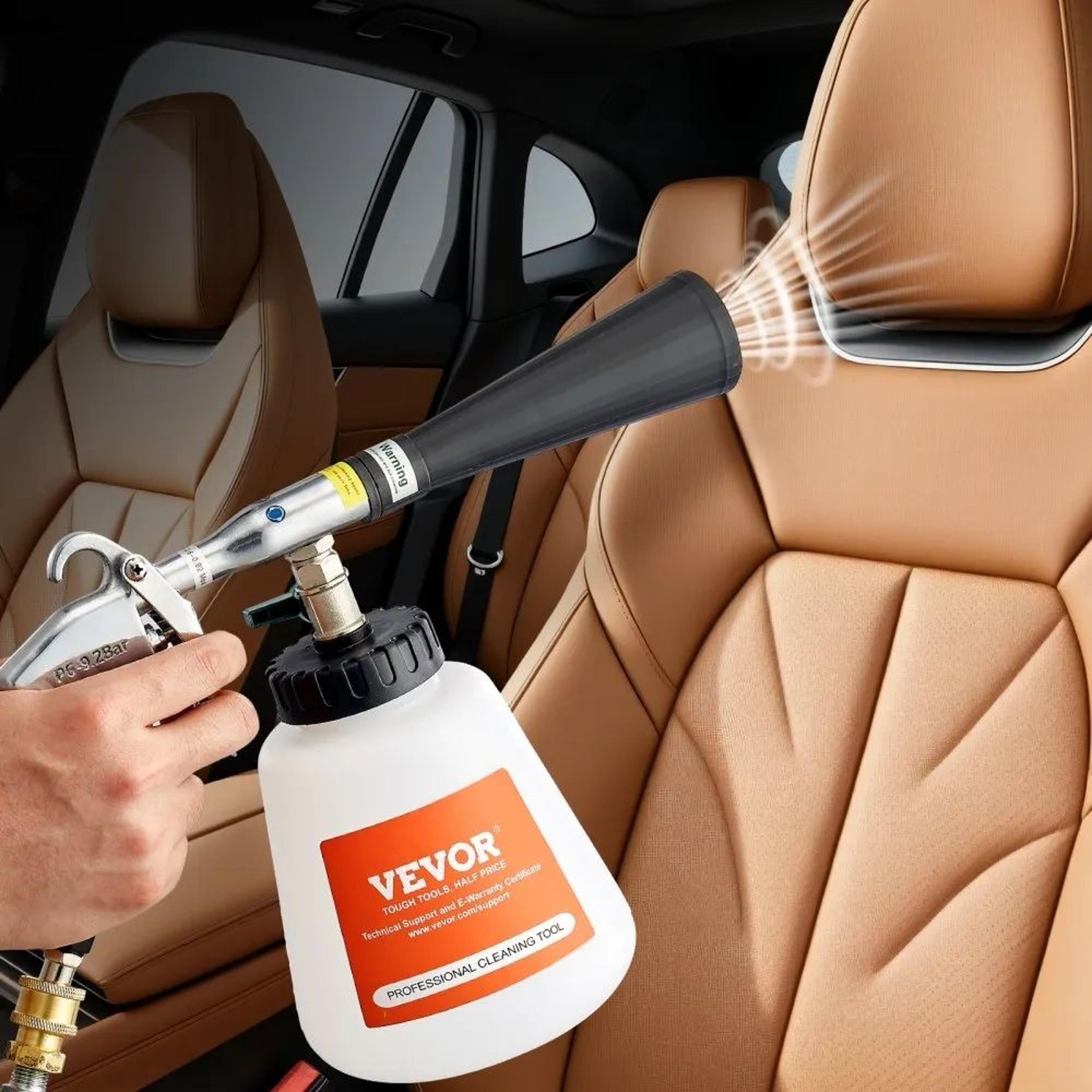 HighPressure Car Cleaning Gun With Vortex Nozzle And 1L Solution Bottle 6