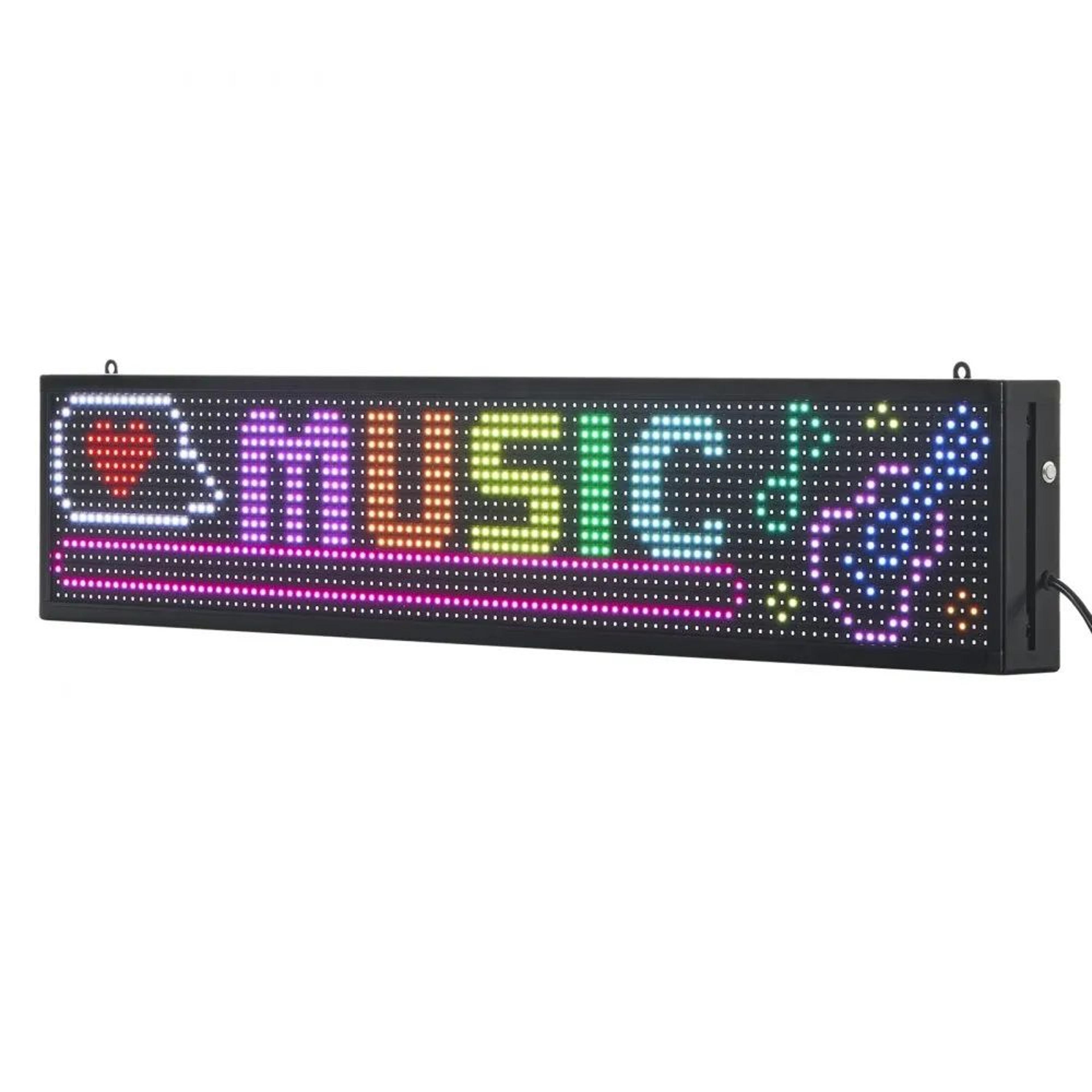 Programmable LED Sign With Bluetooth App Control And Full Color Scrolling Display 7