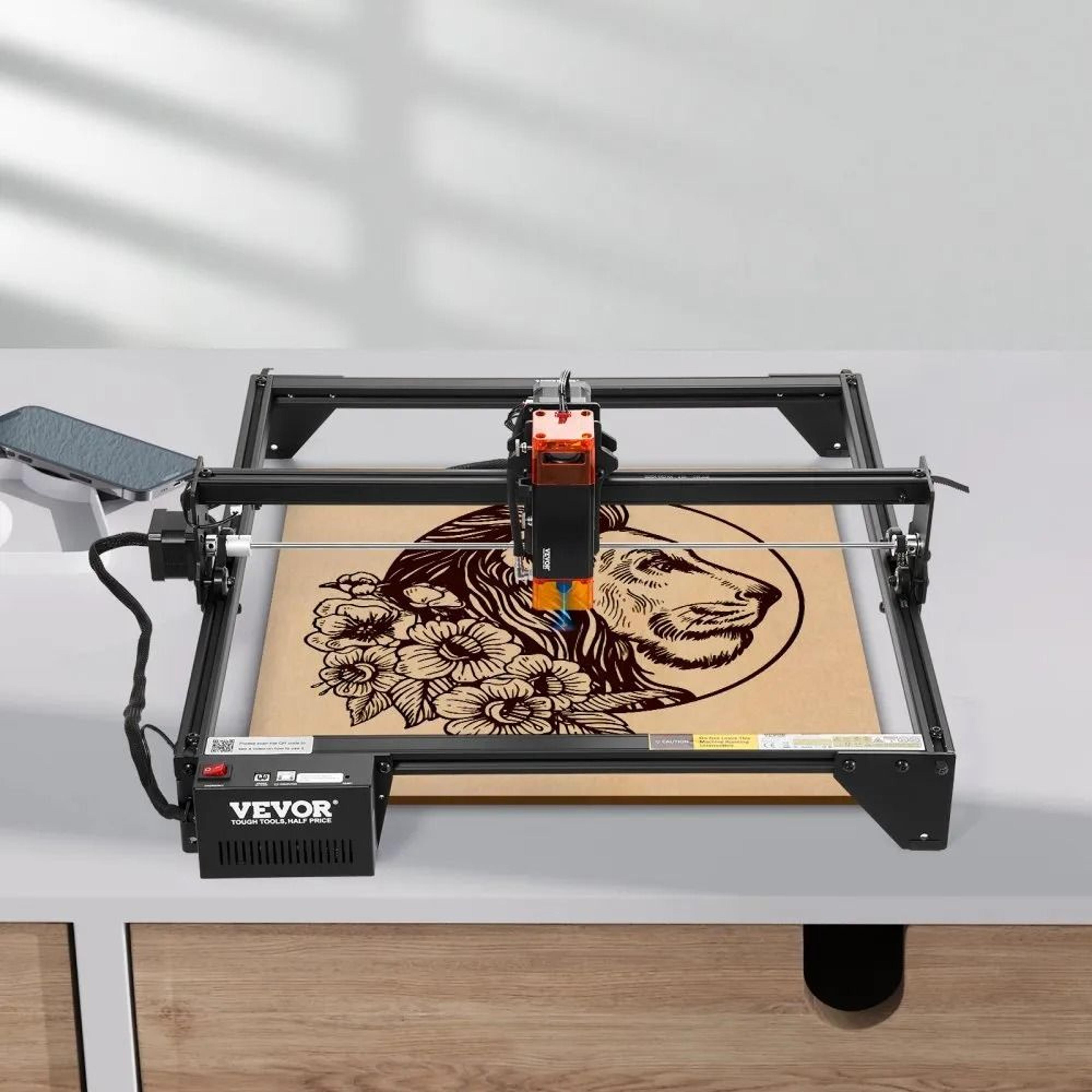 10W Laser Engraver And Cutter With 149 X 157 Inch Working Area 6