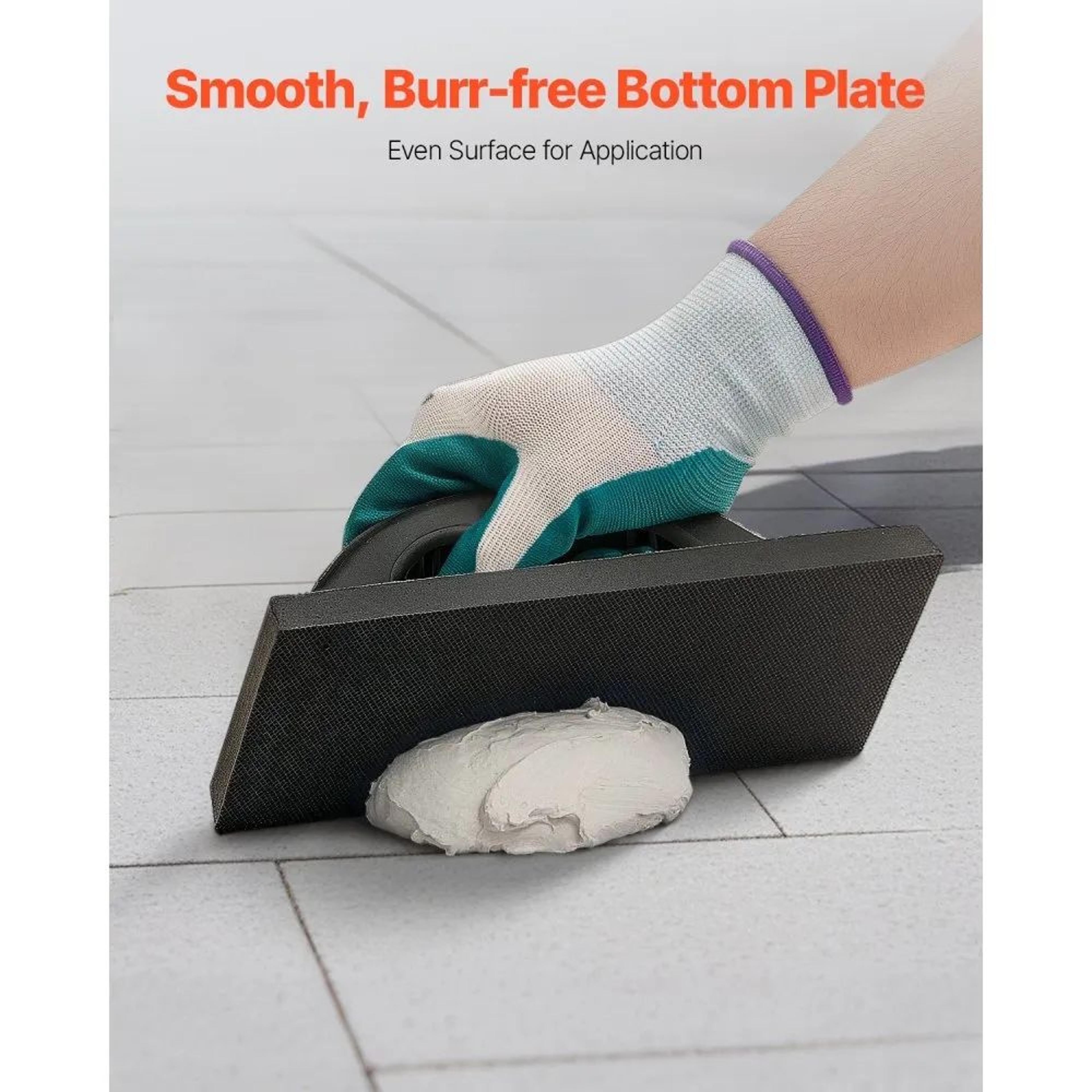 Professional Rubber Grout Float With AntiSlip Handle And Aluminum Backplate 3
