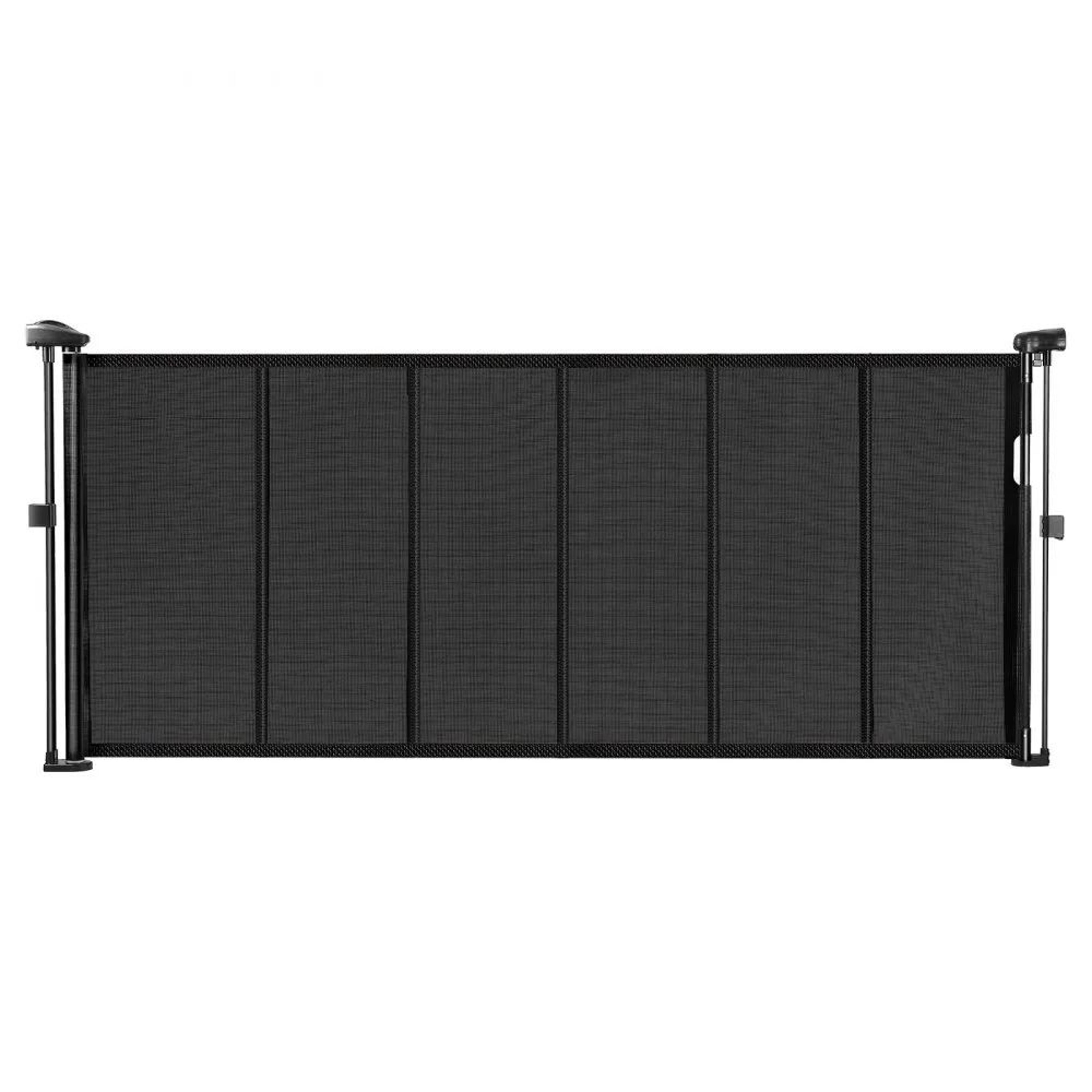 retractable baby gate 34.2 inch tall mesh safety gate for kids and pets