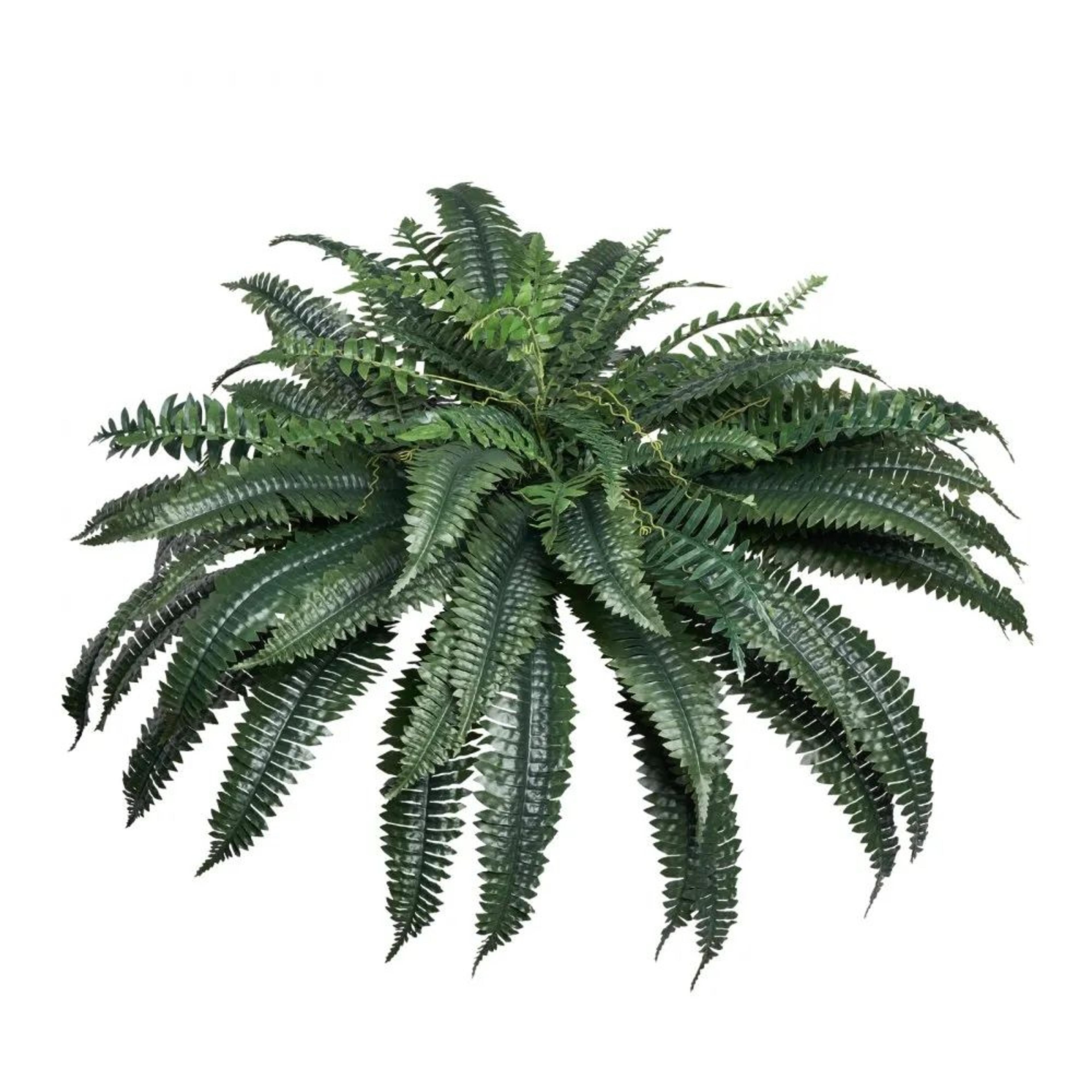 large artificial boston fern with 88 branches for indoor and outdoor decor