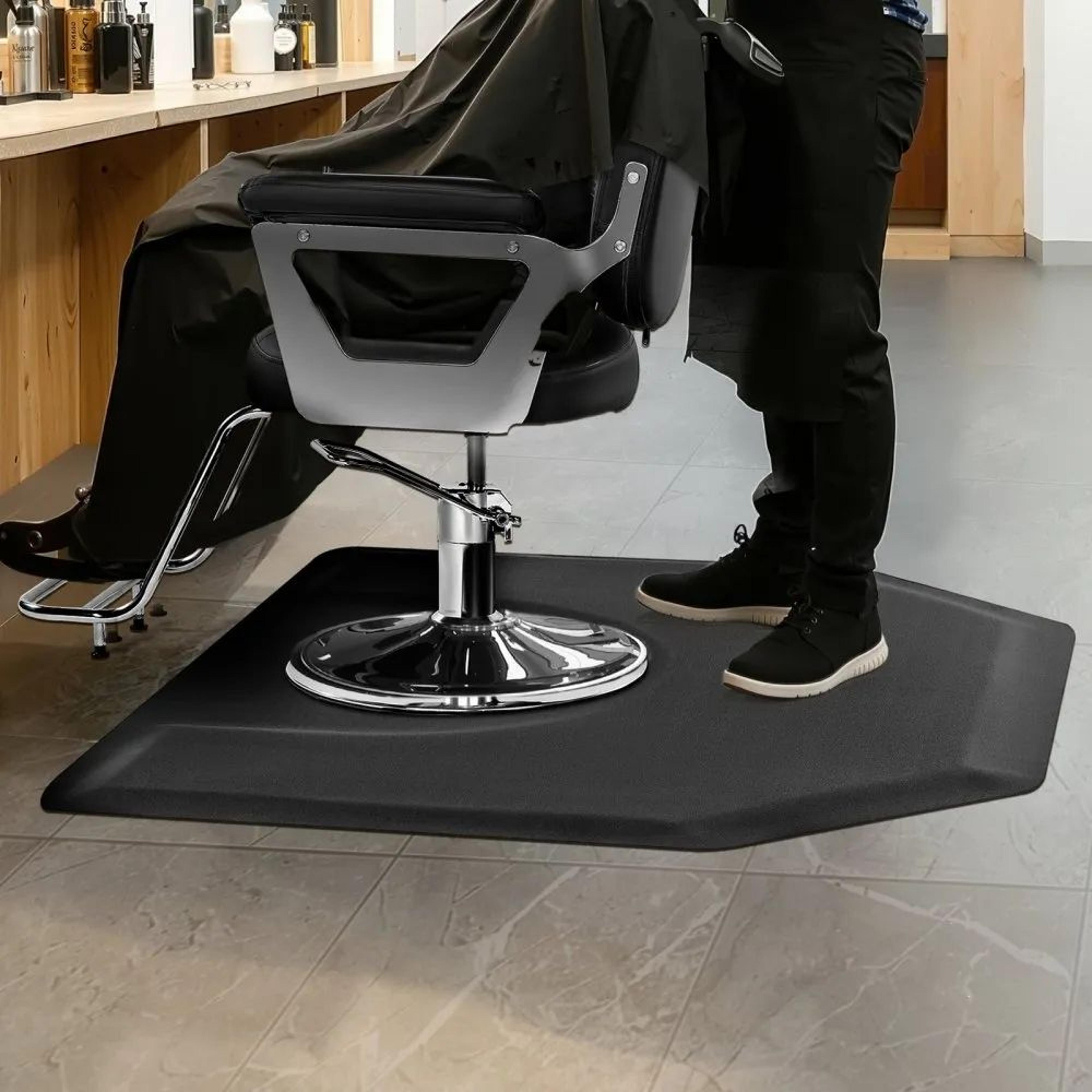 AntiFatigue Salon Chair Mat With 12Inch Cushioning And Hexagon Design 5