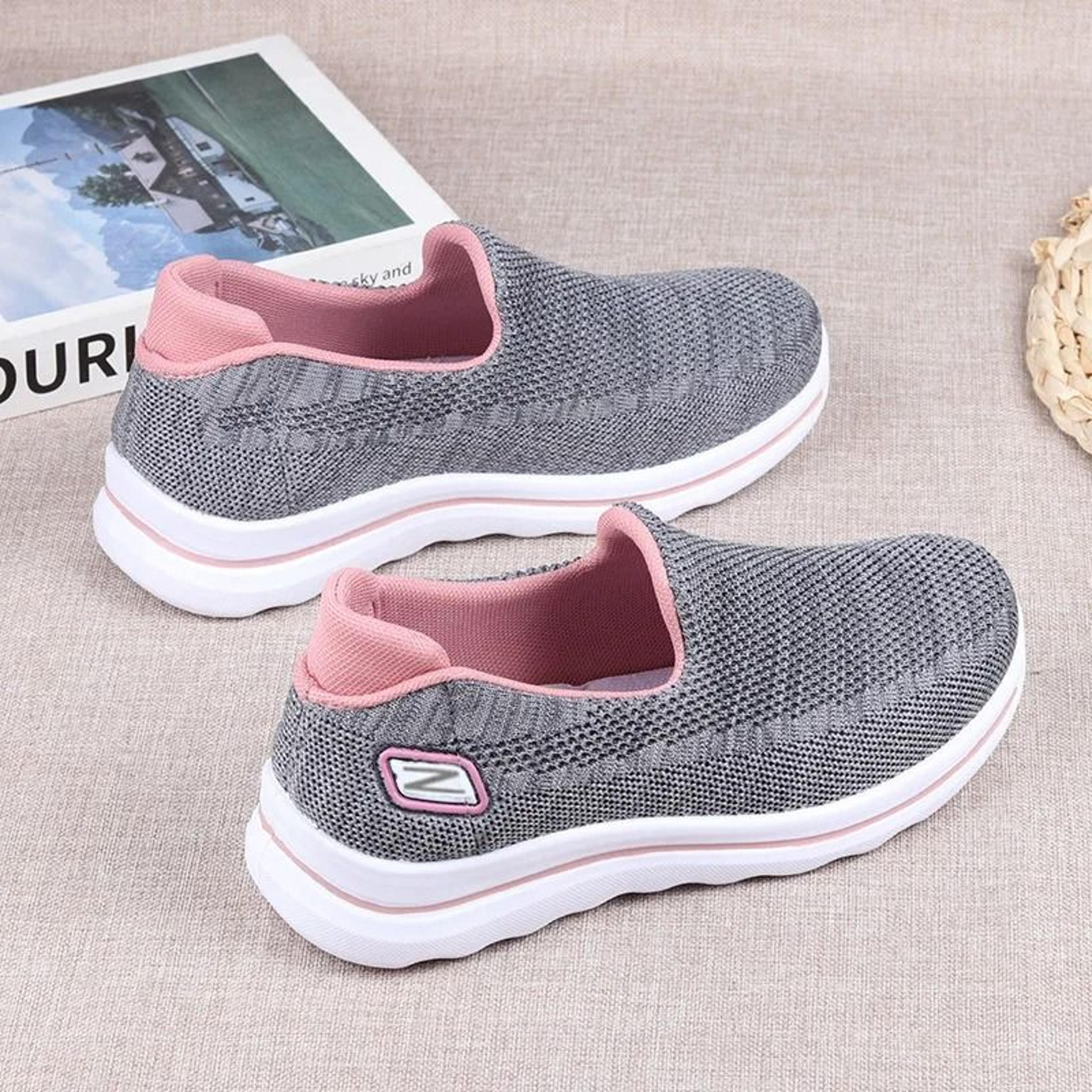 womens breathable mesh sneakers casual comfort shoes