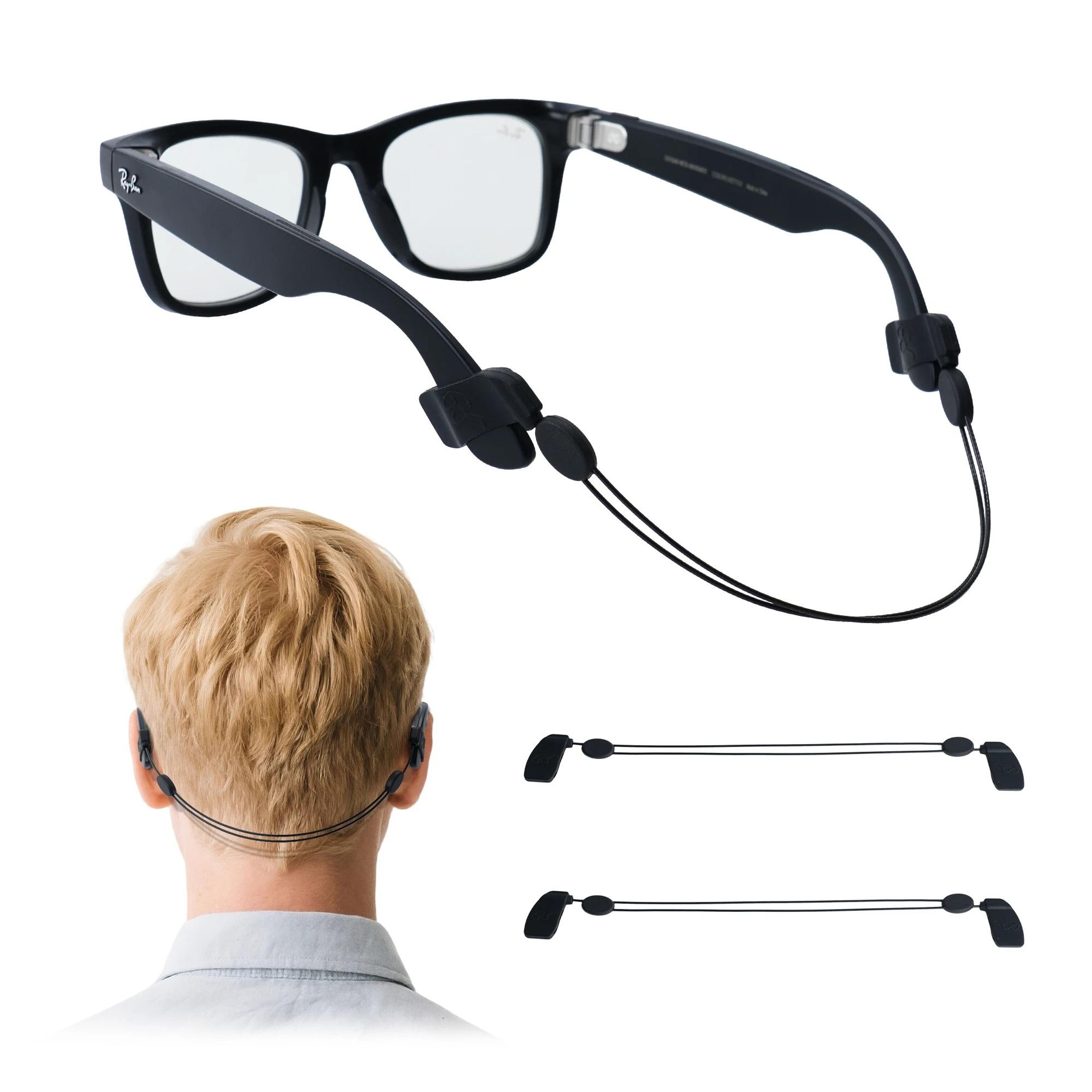 adjustable anti drop lanyard for smart glasses with non slip air design
