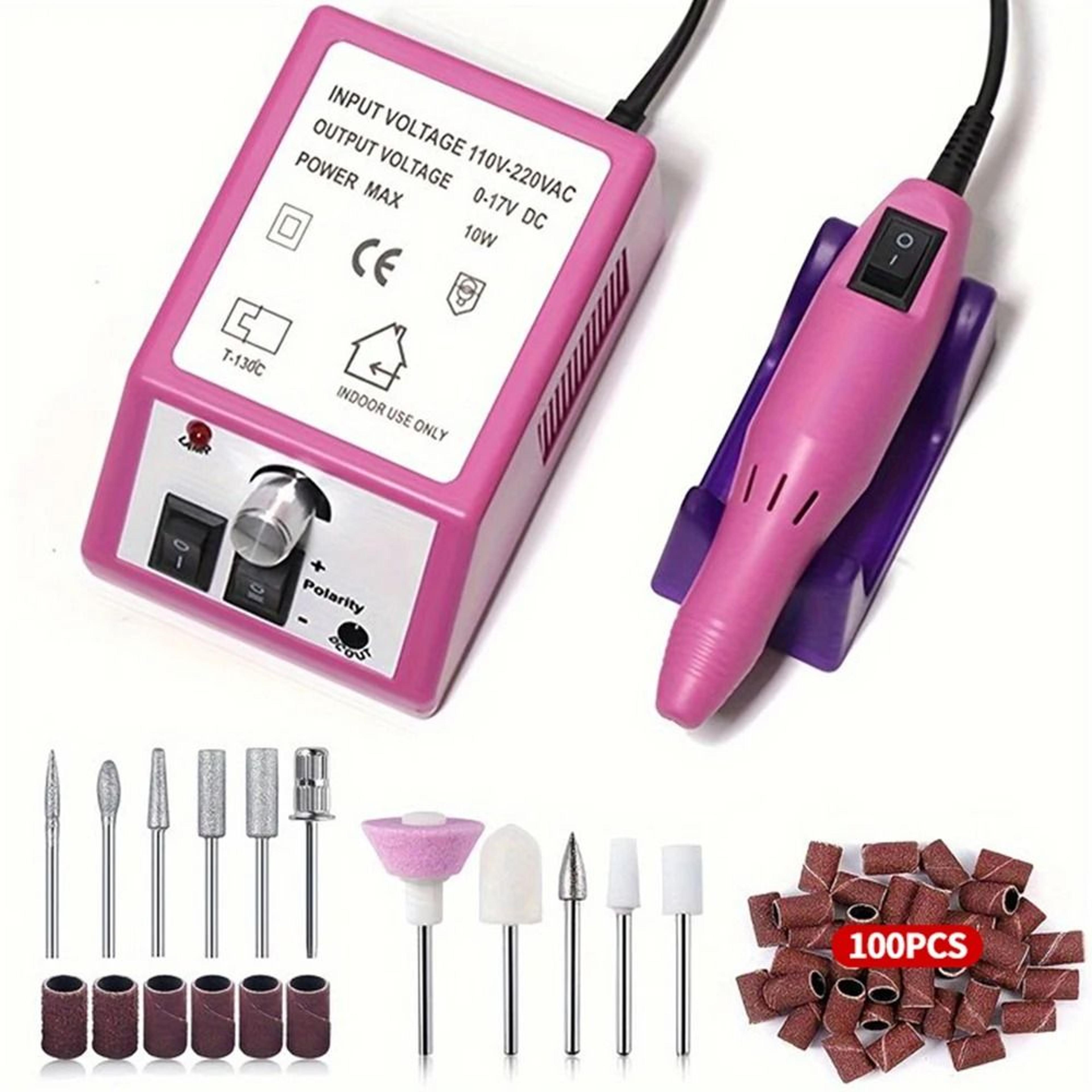 Electric Nail Drill Machine Set With Adjustable Speed For Gel Polish Removal And Manicure Precision 7