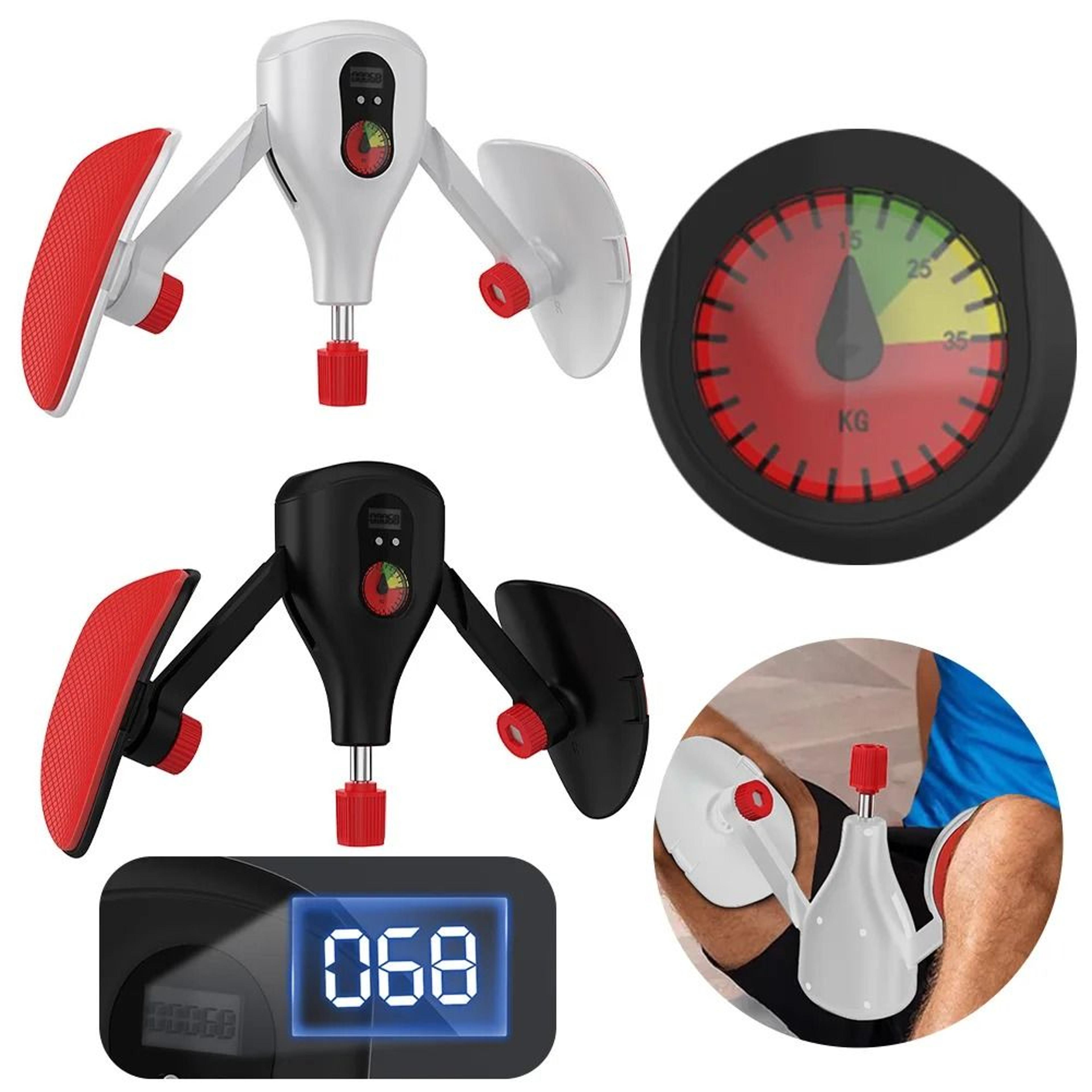 adjustable pelvic floor muscle trainer with built-in counter for home kegel exercise
