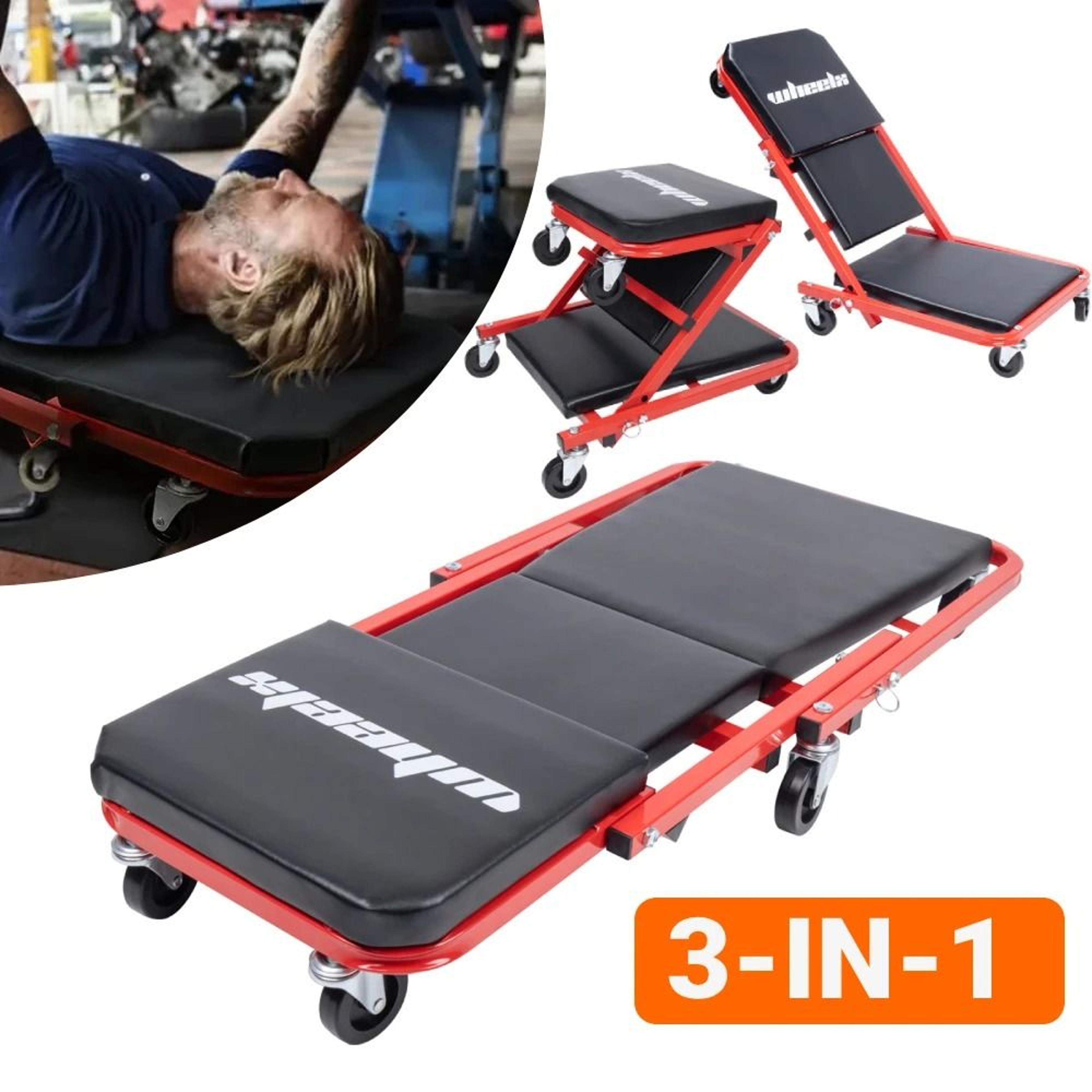 rolling mechanic creeper seat