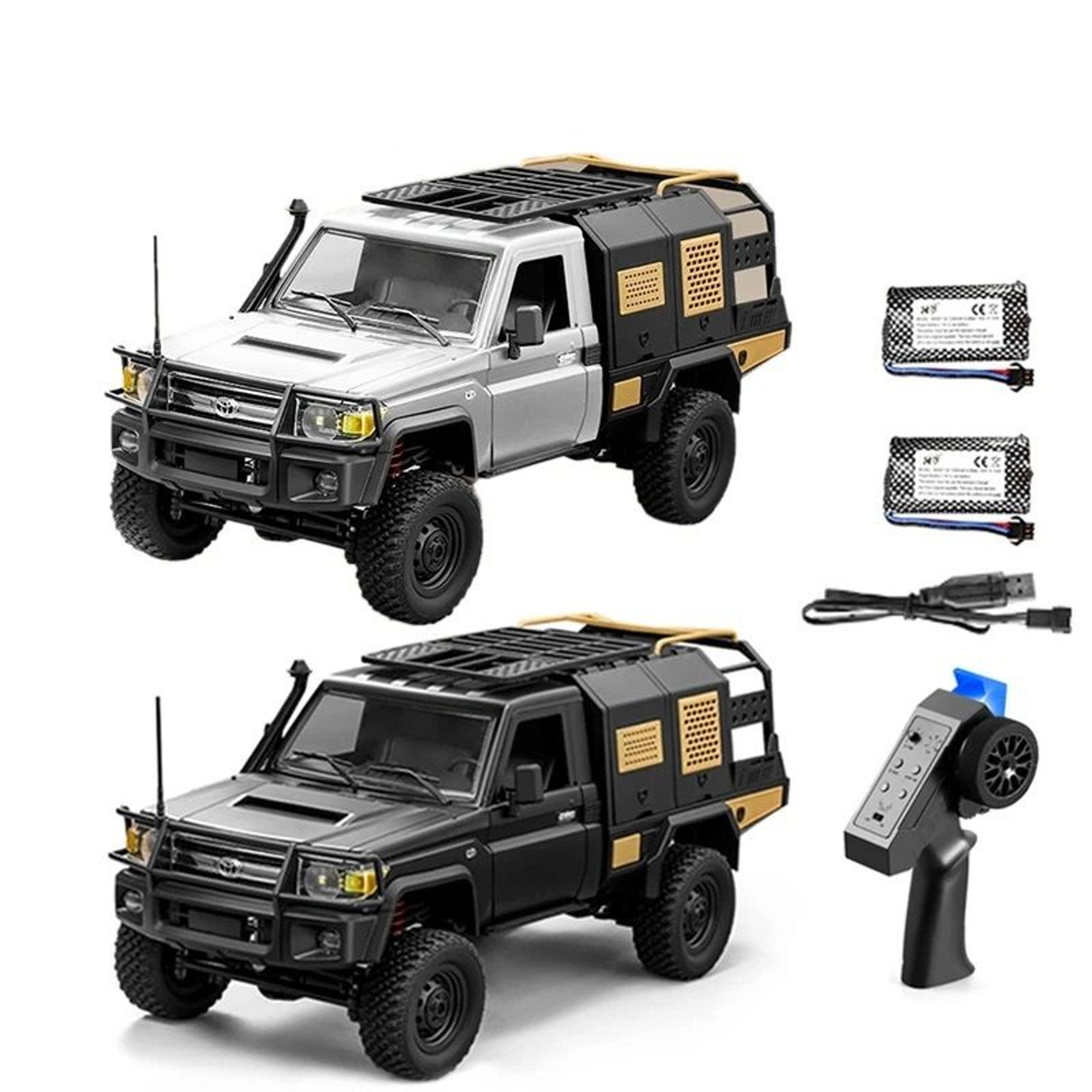 1:12 scale 4wd rc pickup truck with remote control