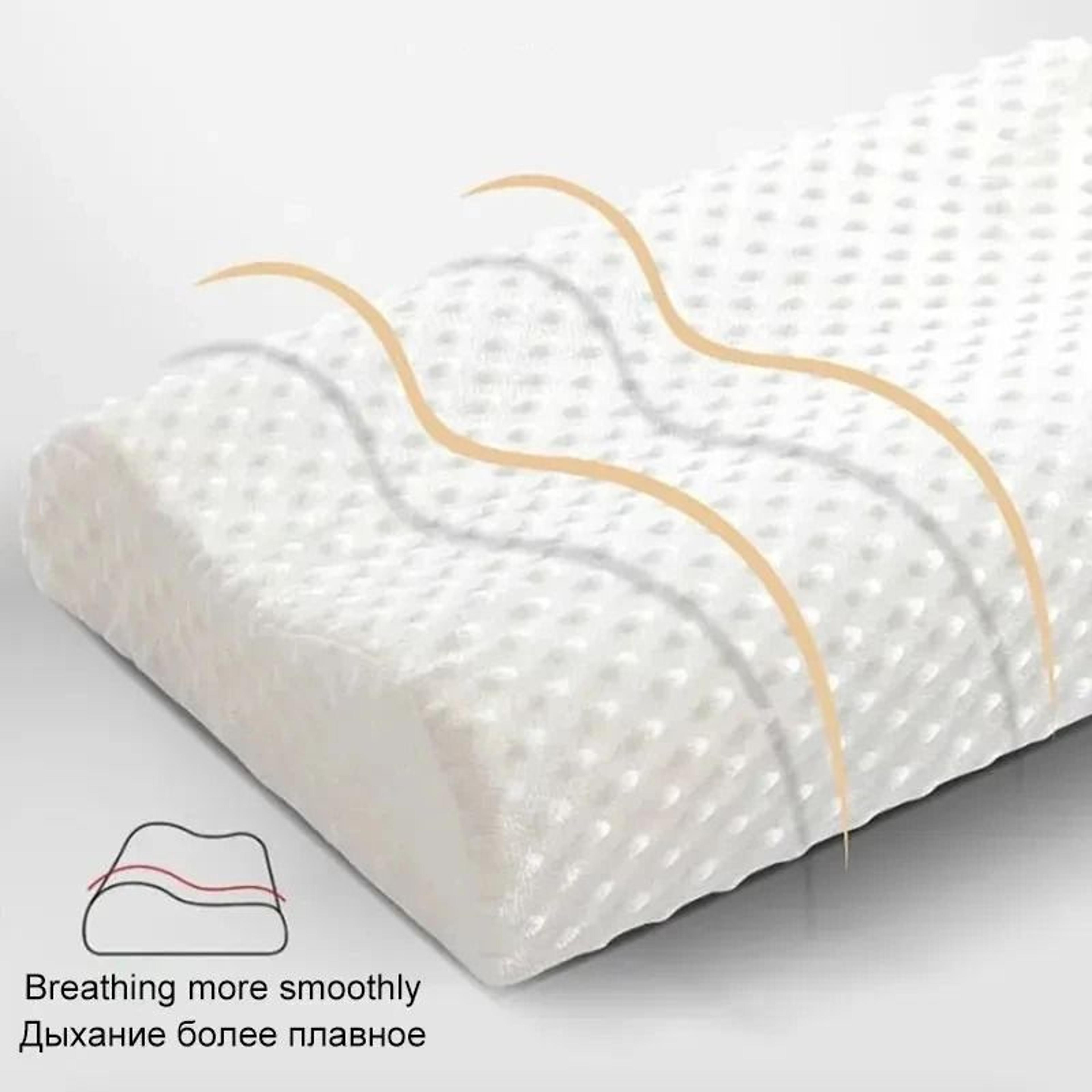Adjustable Orthopedic Memory Foam Pillow For Side Sleepers Neck And Shoulder Support 4