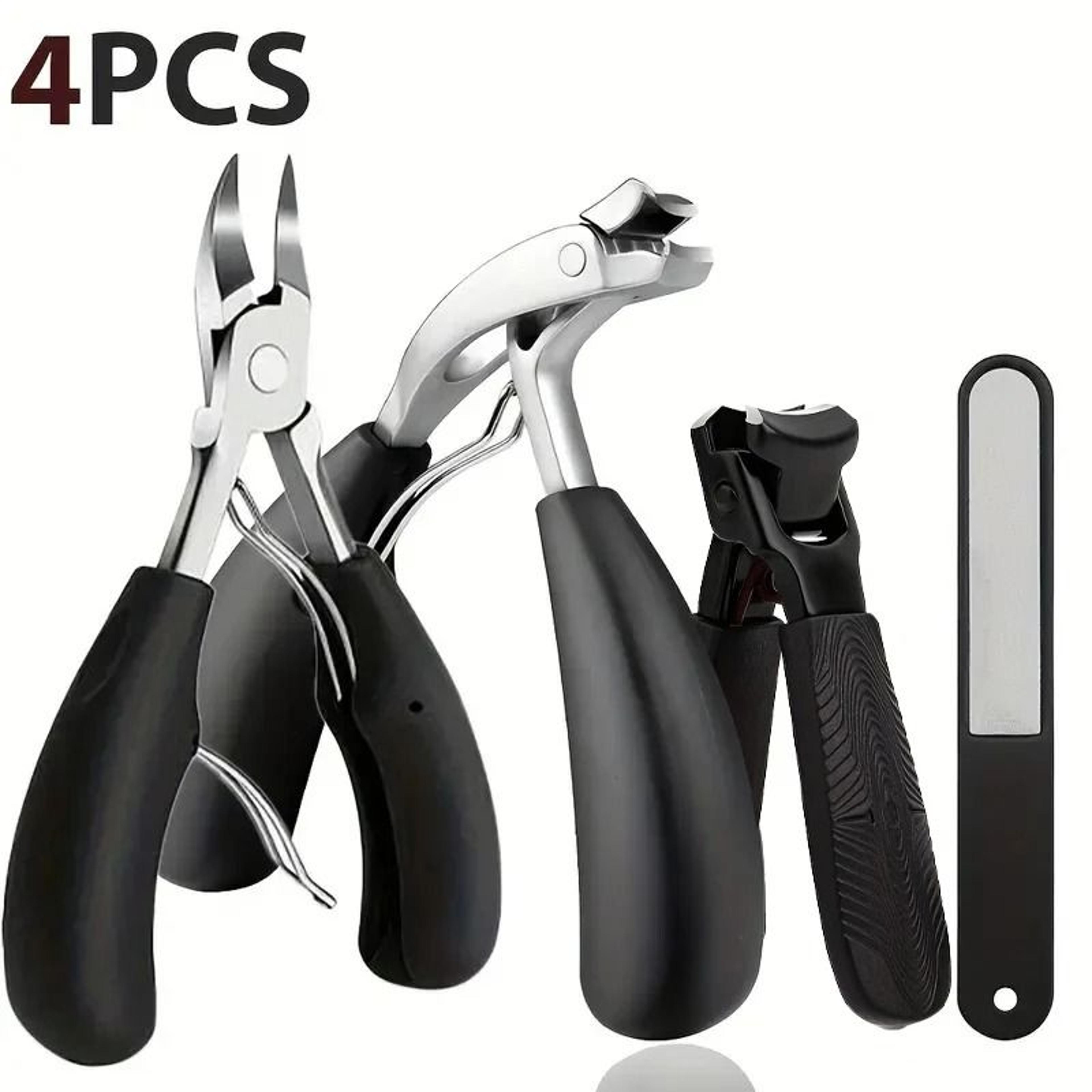 professional ingrown toenail clipper set with stainless steel tools