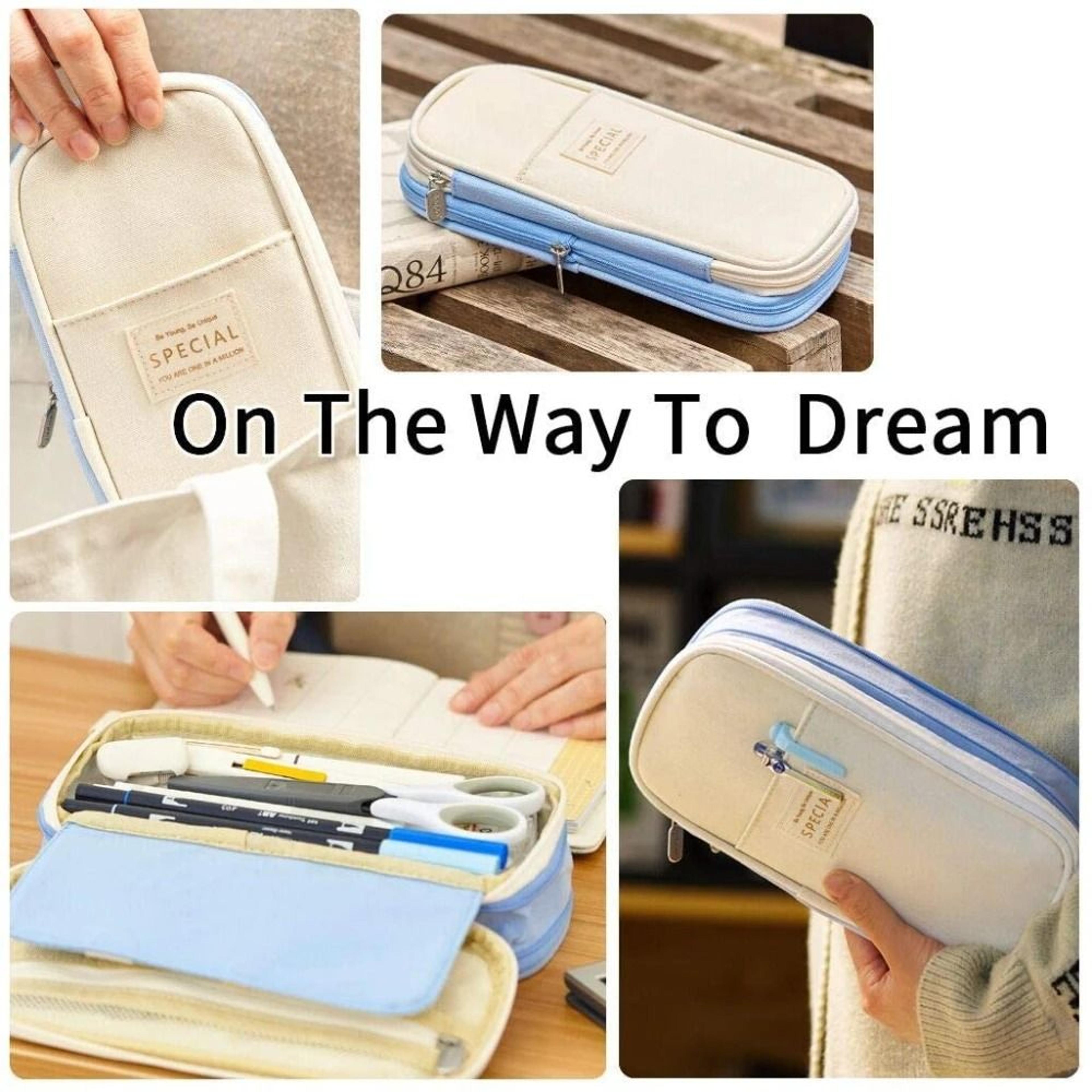 Cute Large Capacity Pencil Case Organizer 4
