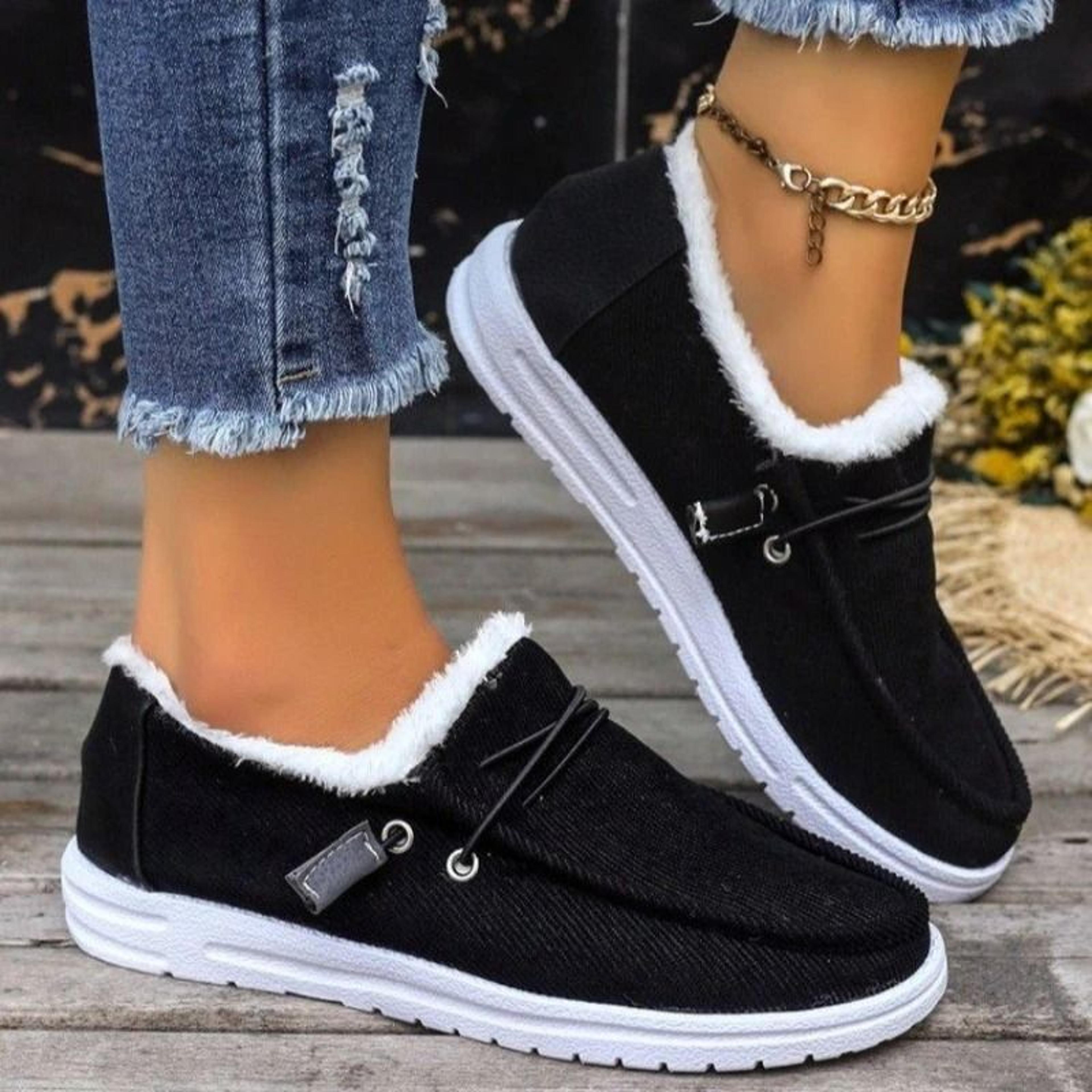Womens Winter Snow Boots With Plush Lining And Thick Sole 4