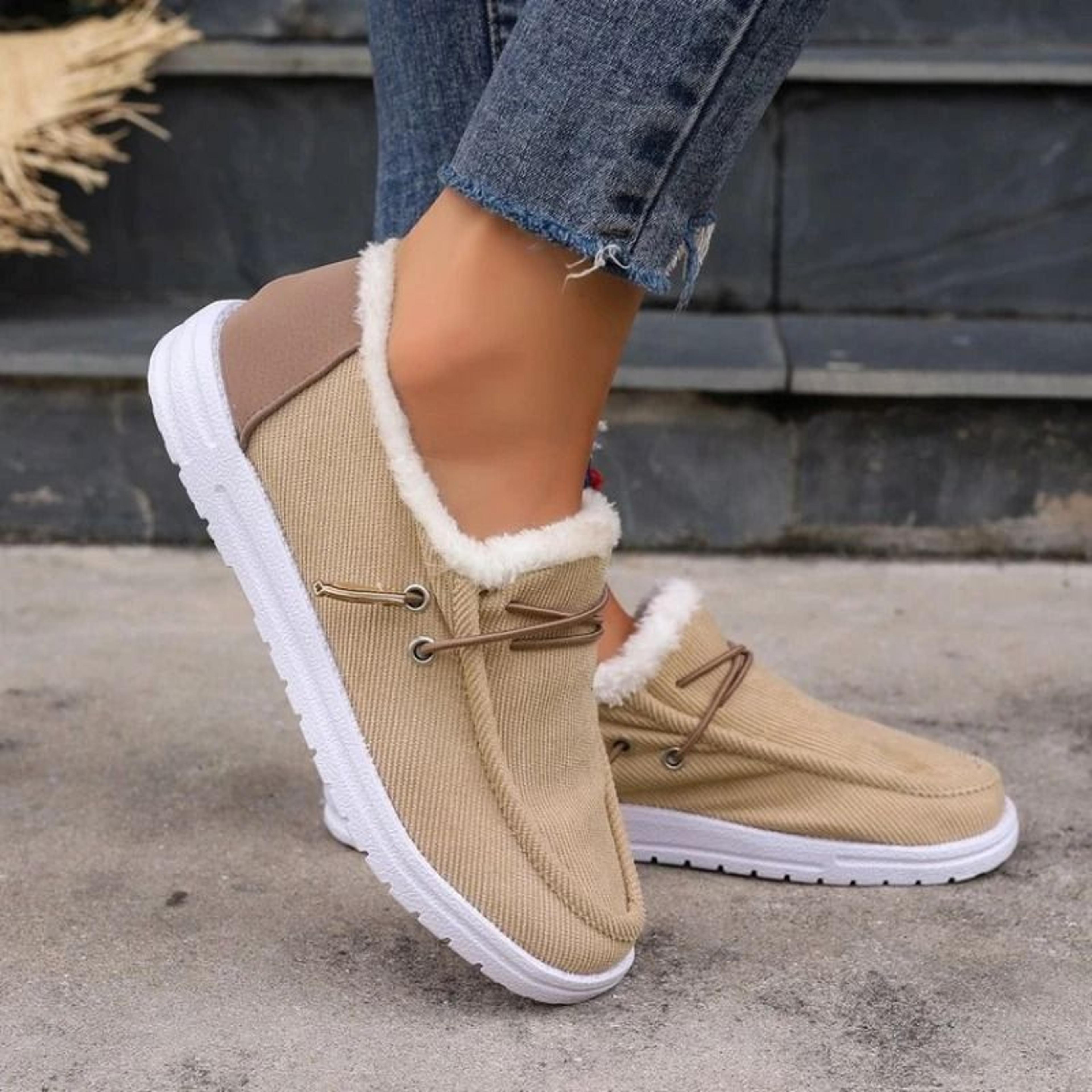 Womens Winter Snow Boots With Plush Lining And Thick Sole 7