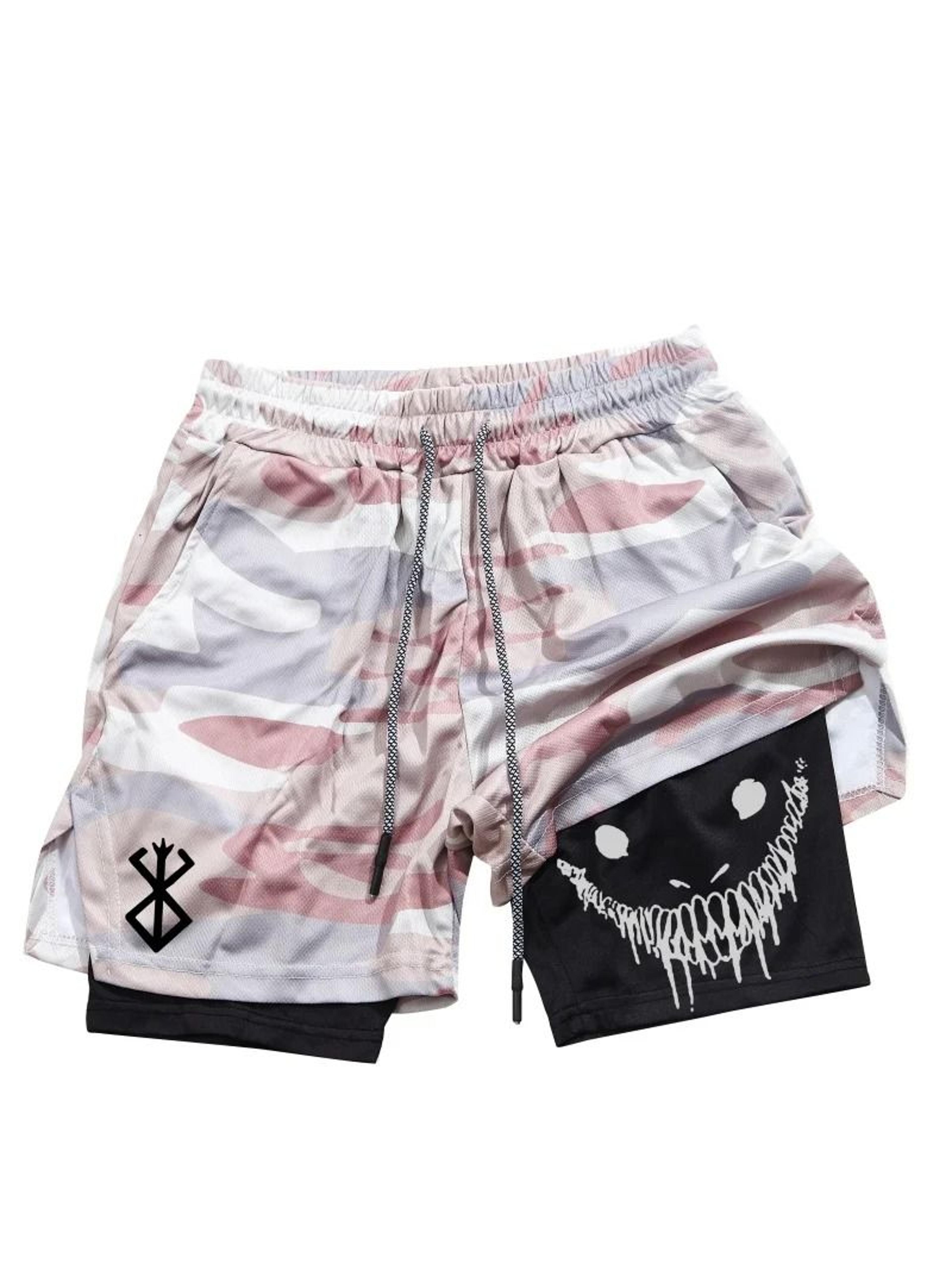 Mens 2 In 1 Quick Dry Running And Training Shorts 5