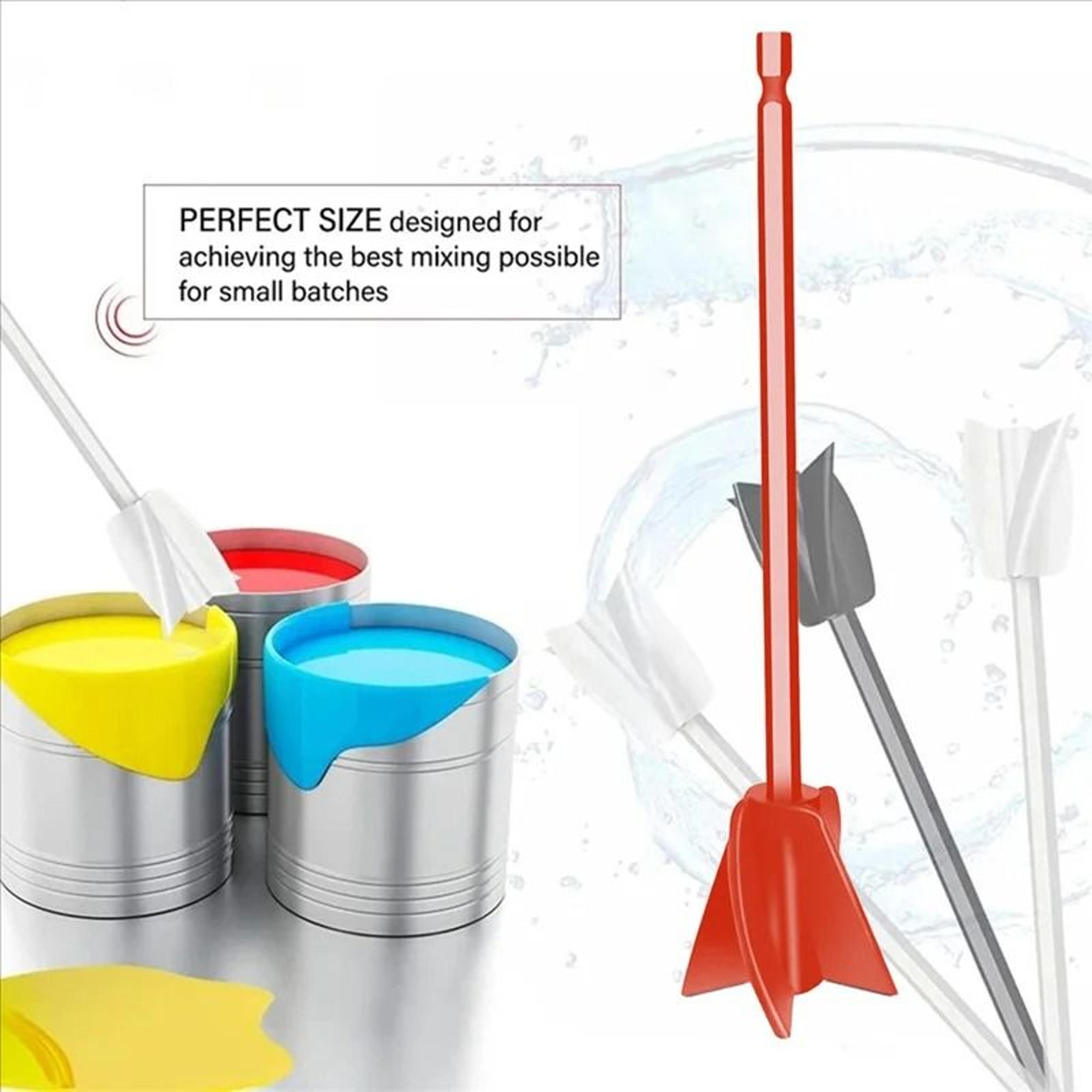 Epoxy Mixer Paint Drill Attachment Paddle 3