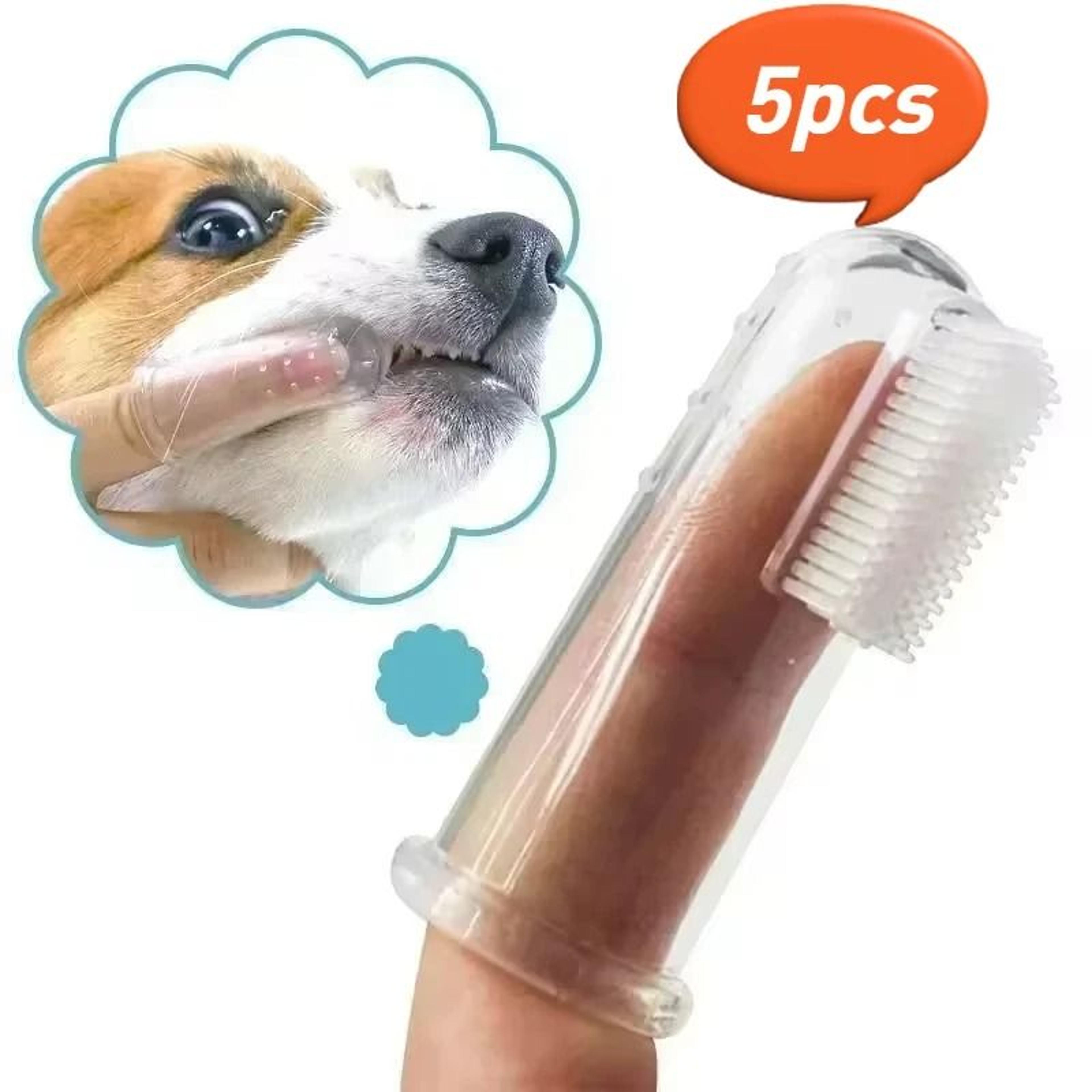 Soft Pet Finger Toothbrush For Gentle Dental Care 1