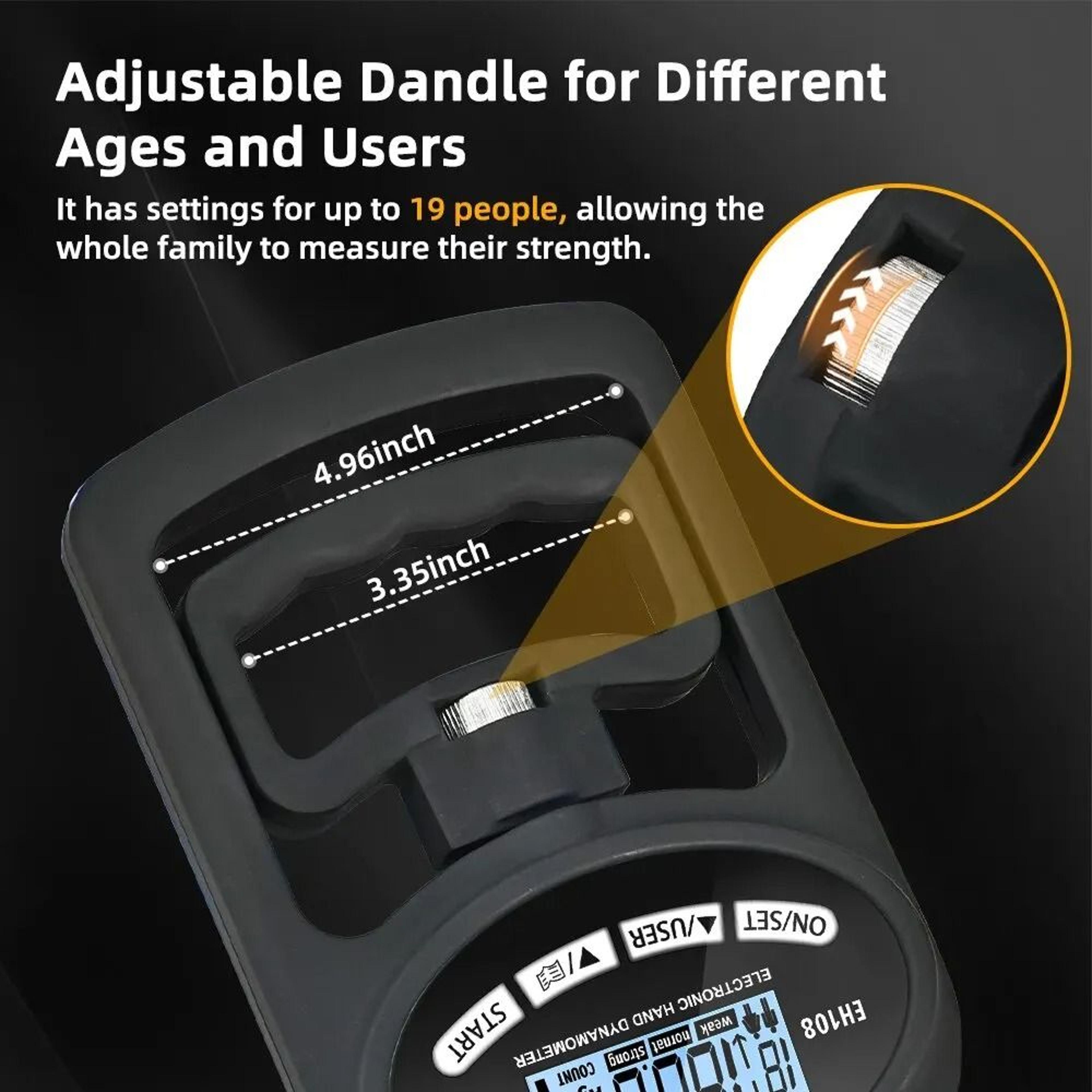 Digital Hand Grip Strength Tester 2