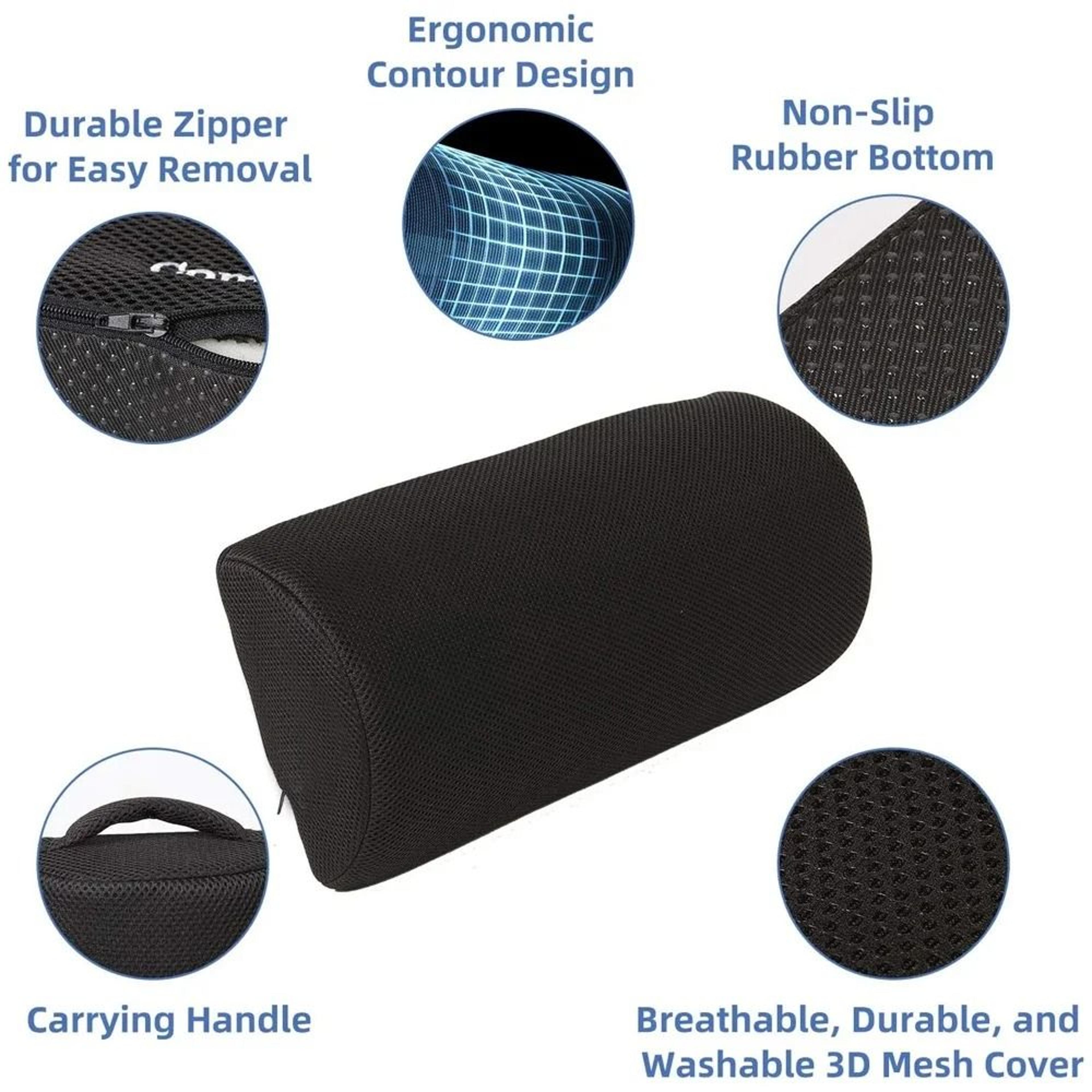 Ergonomic Memory Foam Foot Rest For Under Desk Comfort 1