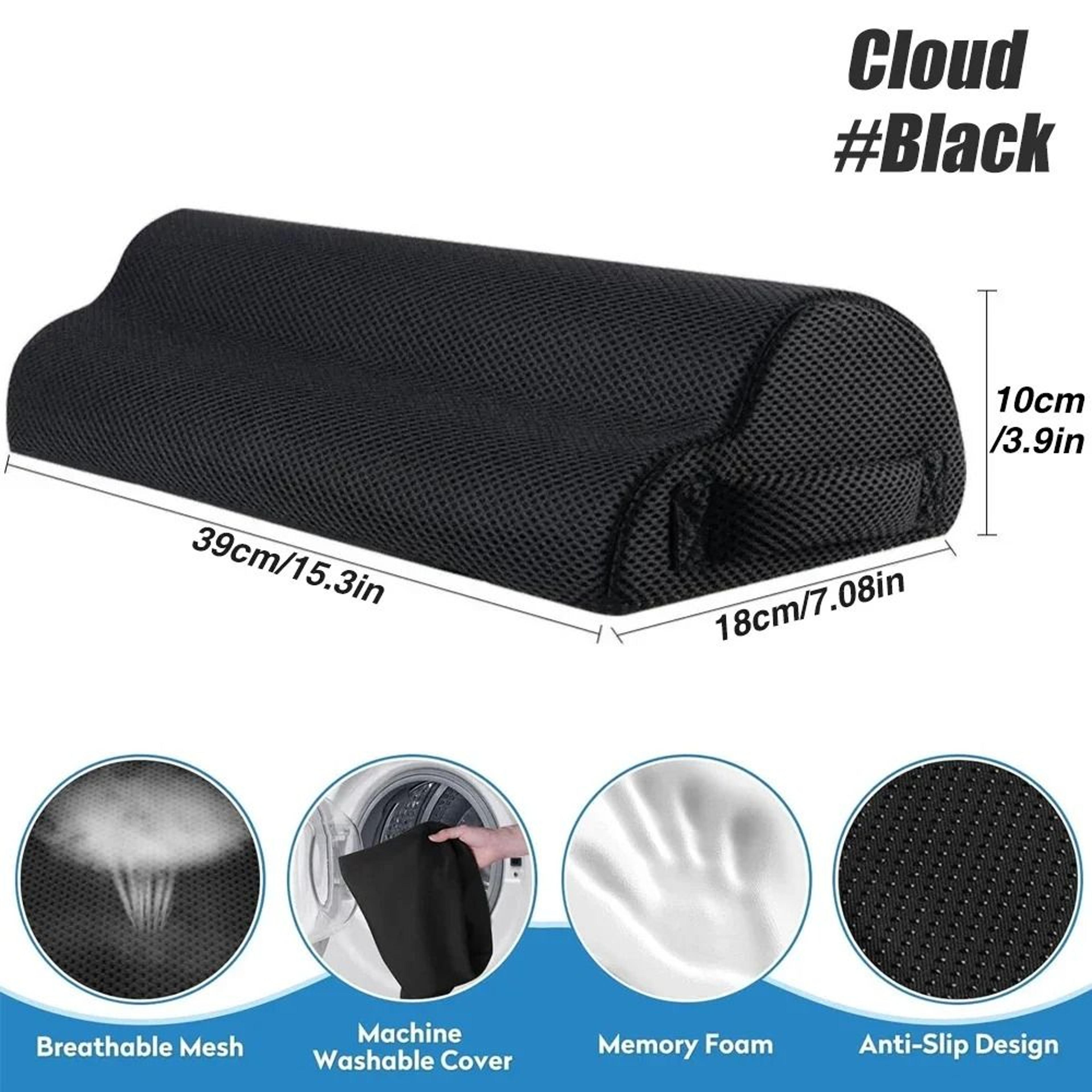 Ergonomic Memory Foam Foot Rest For Under Desk Comfort 6