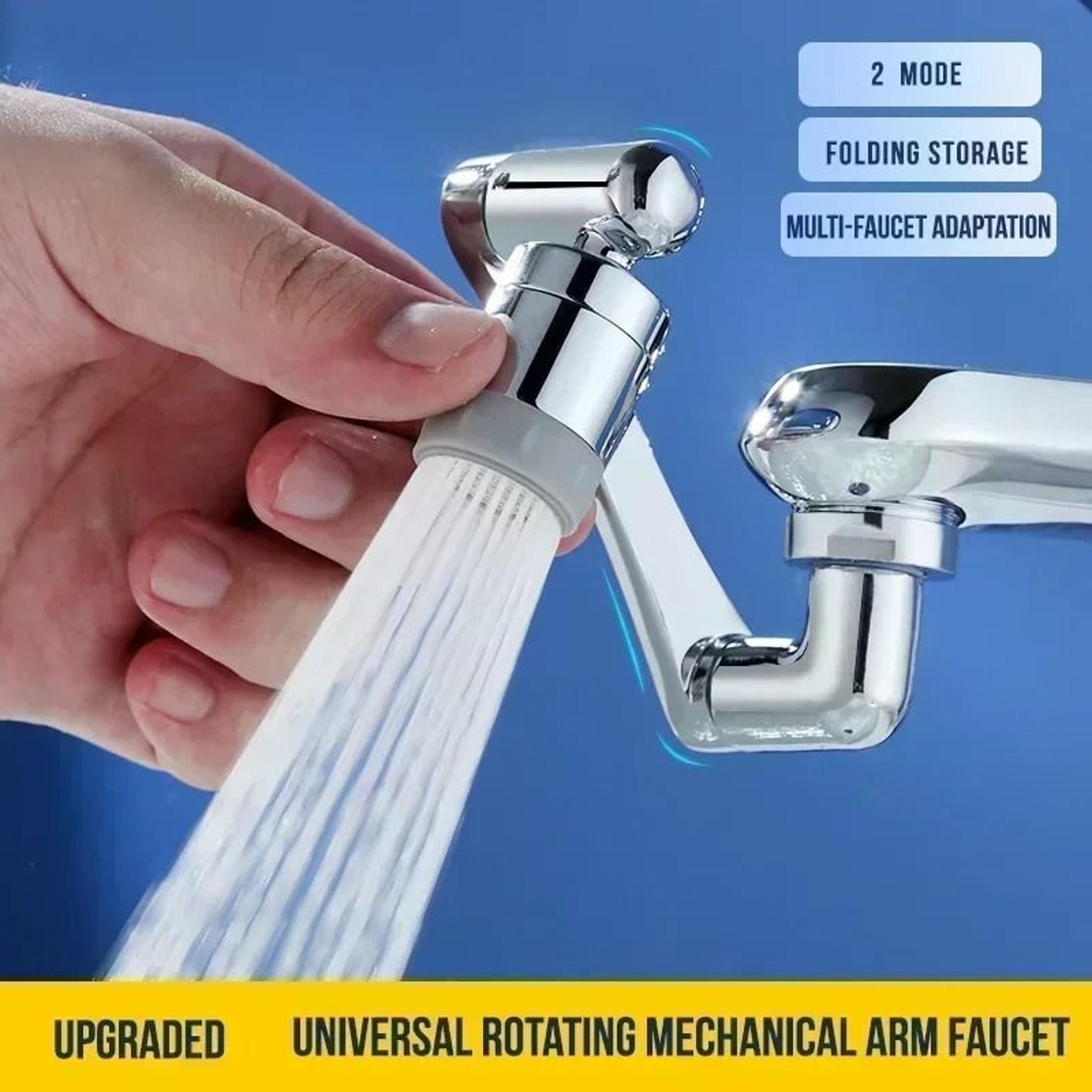 Universal 1080 Degree Rotation Faucet Aerator Mixer Extender Sprayer Head 2