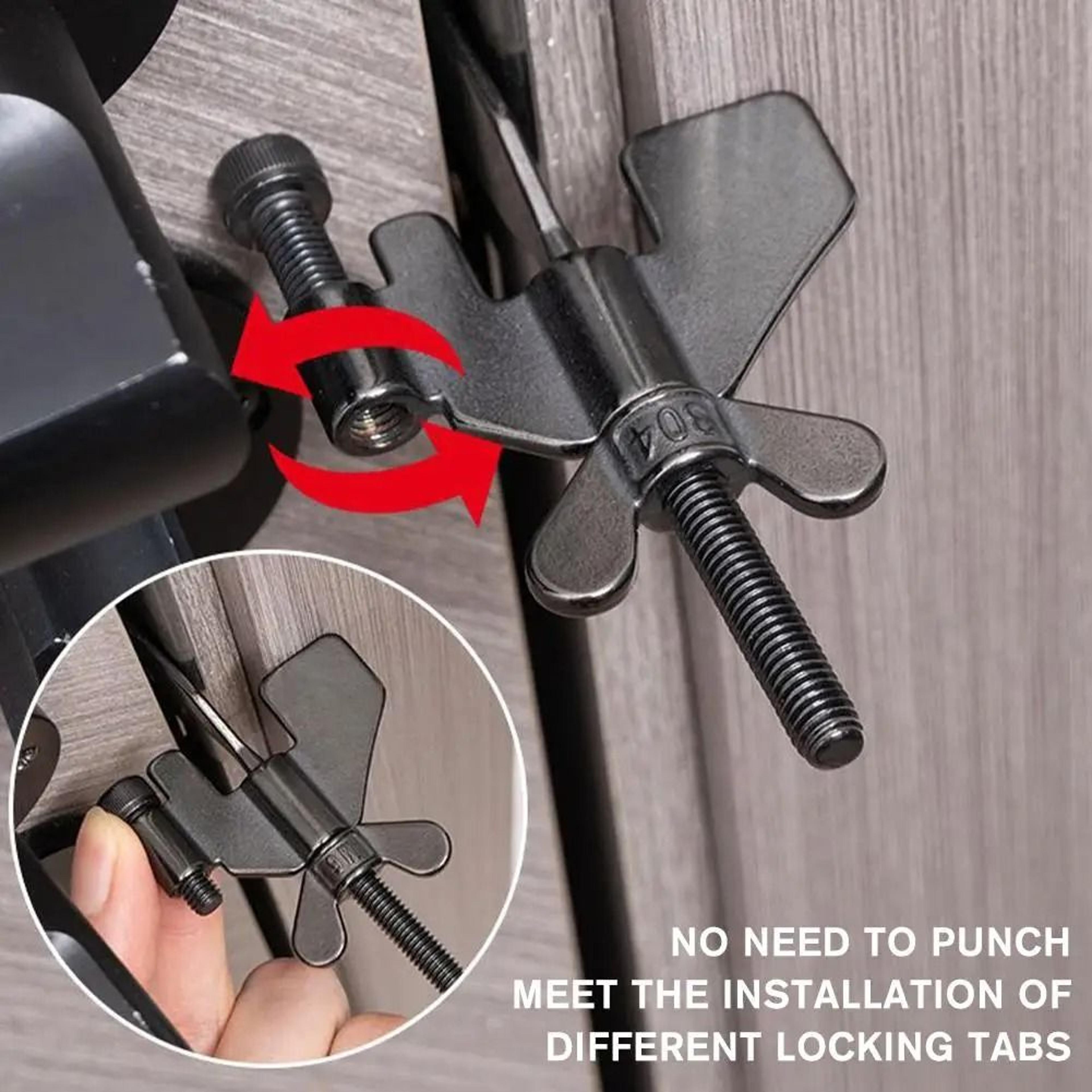 portable hotel door stop travel anti-theft door stopper safety lock tool