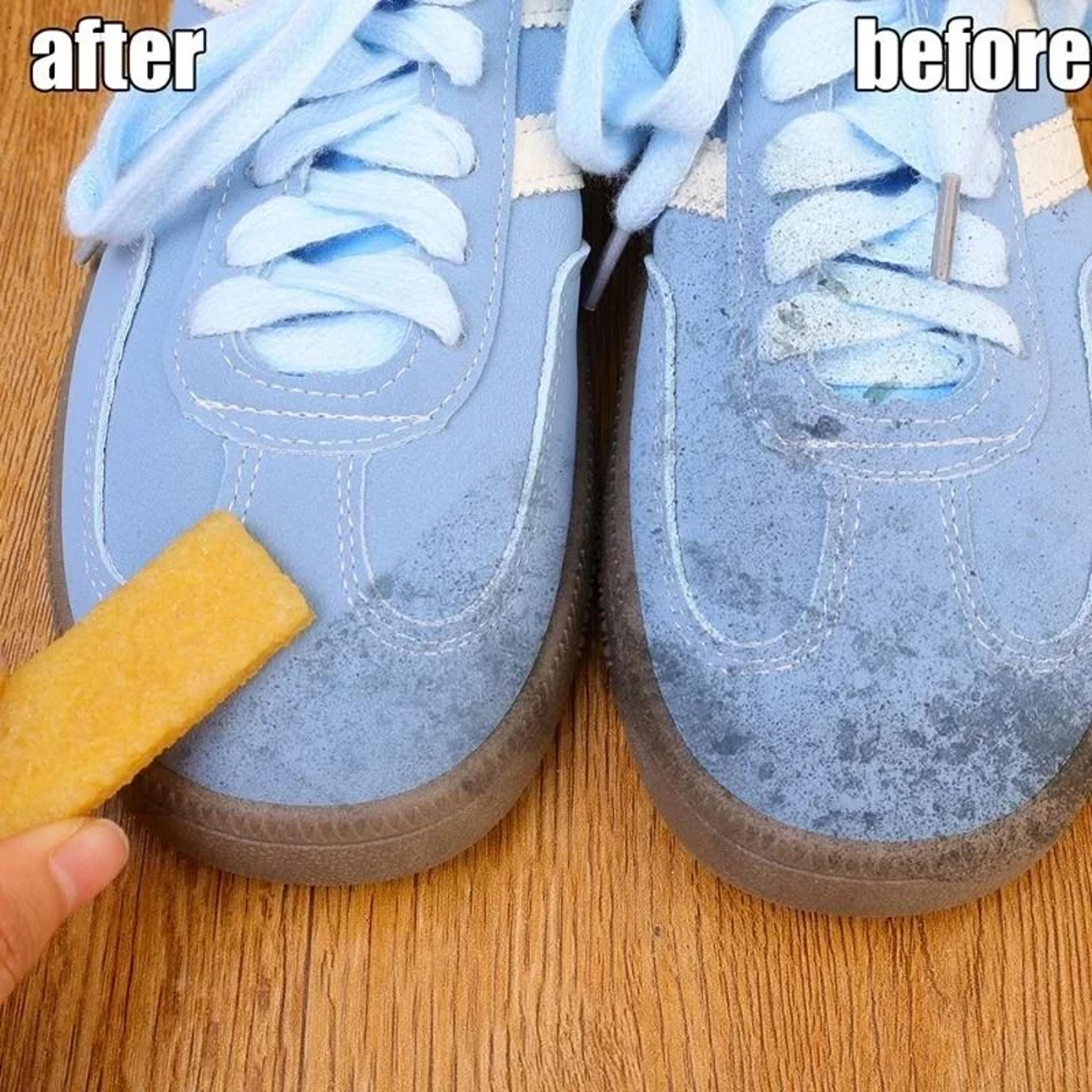 Natural Shoe Eraser Rubber Block Cleaner For Suede And Leather Shoes 1
