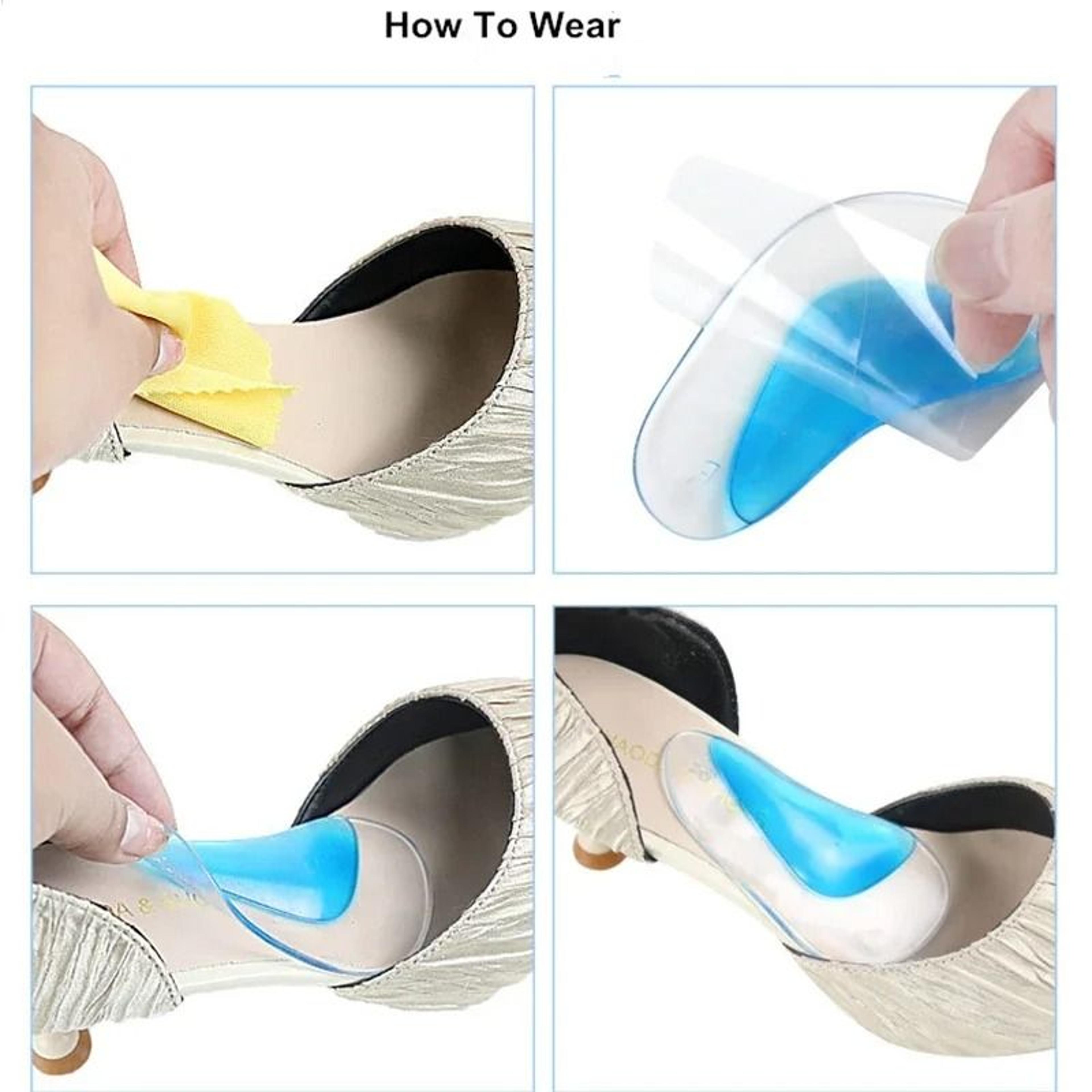 Orthotic Arch Support Insole Silicone Gel Cushion For Flat Feet And Daily Comfort 5