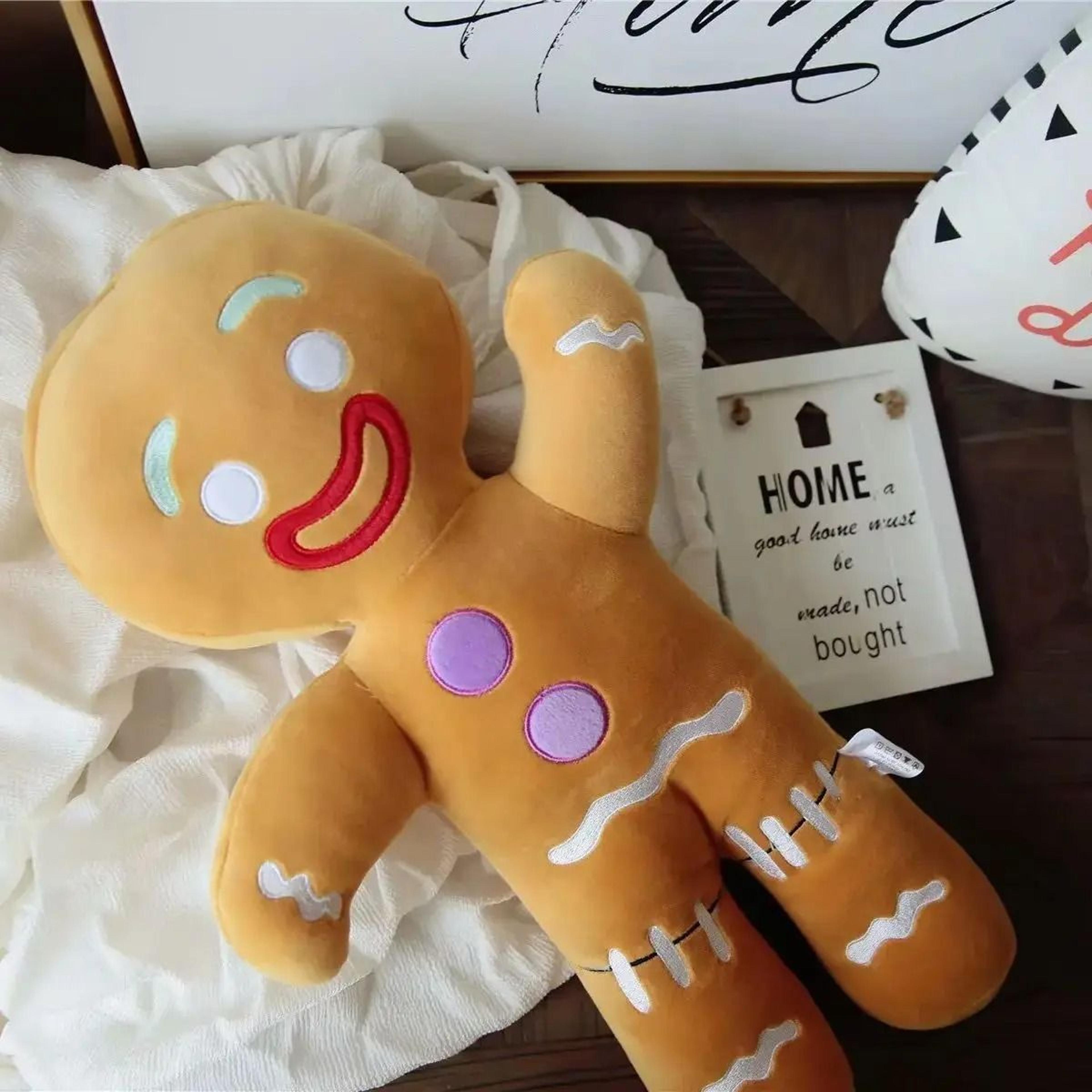 gingerbread man plush toy