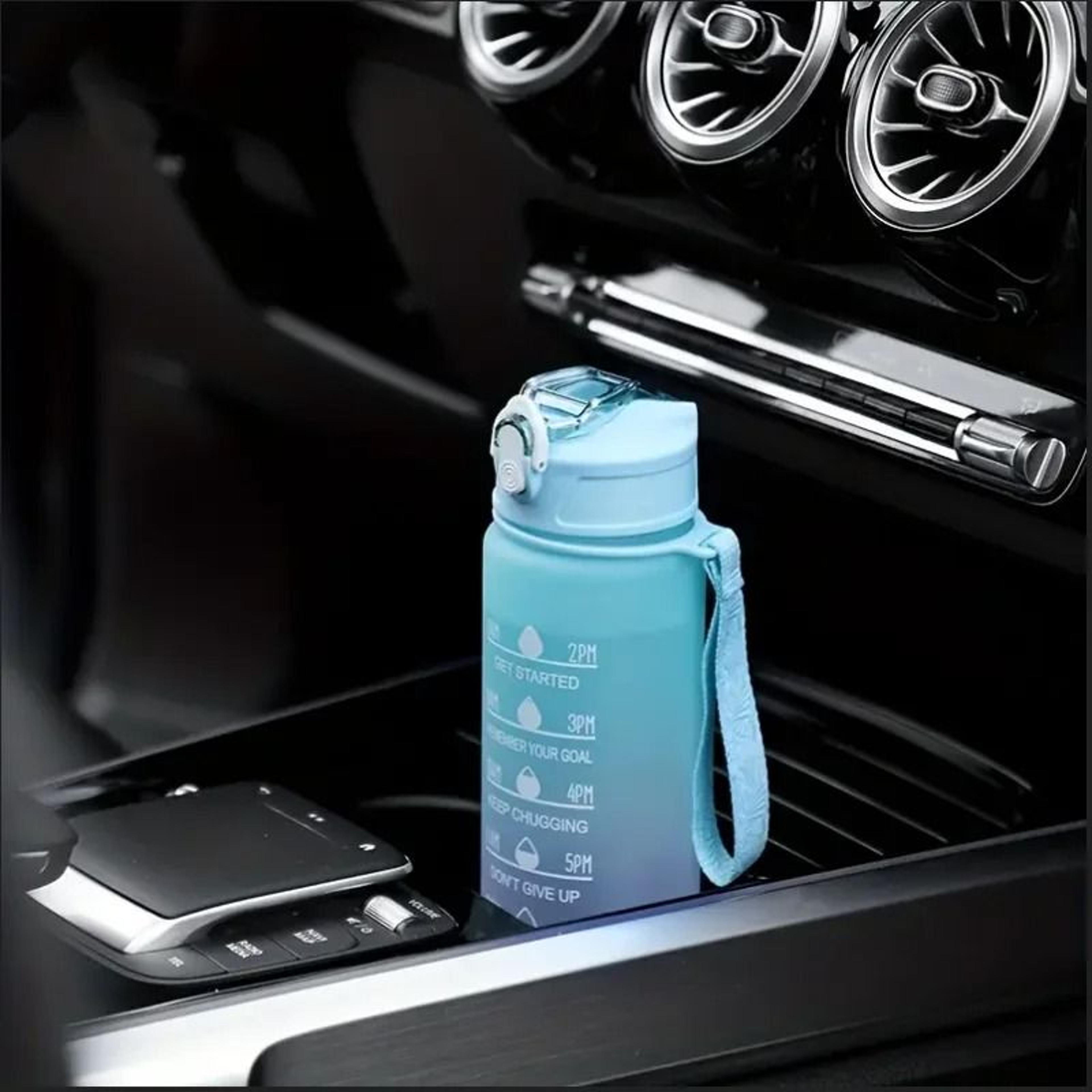 700ml Time Scale Water Cup With Drop Resistant Lid For Sports And Outdoor Use 2