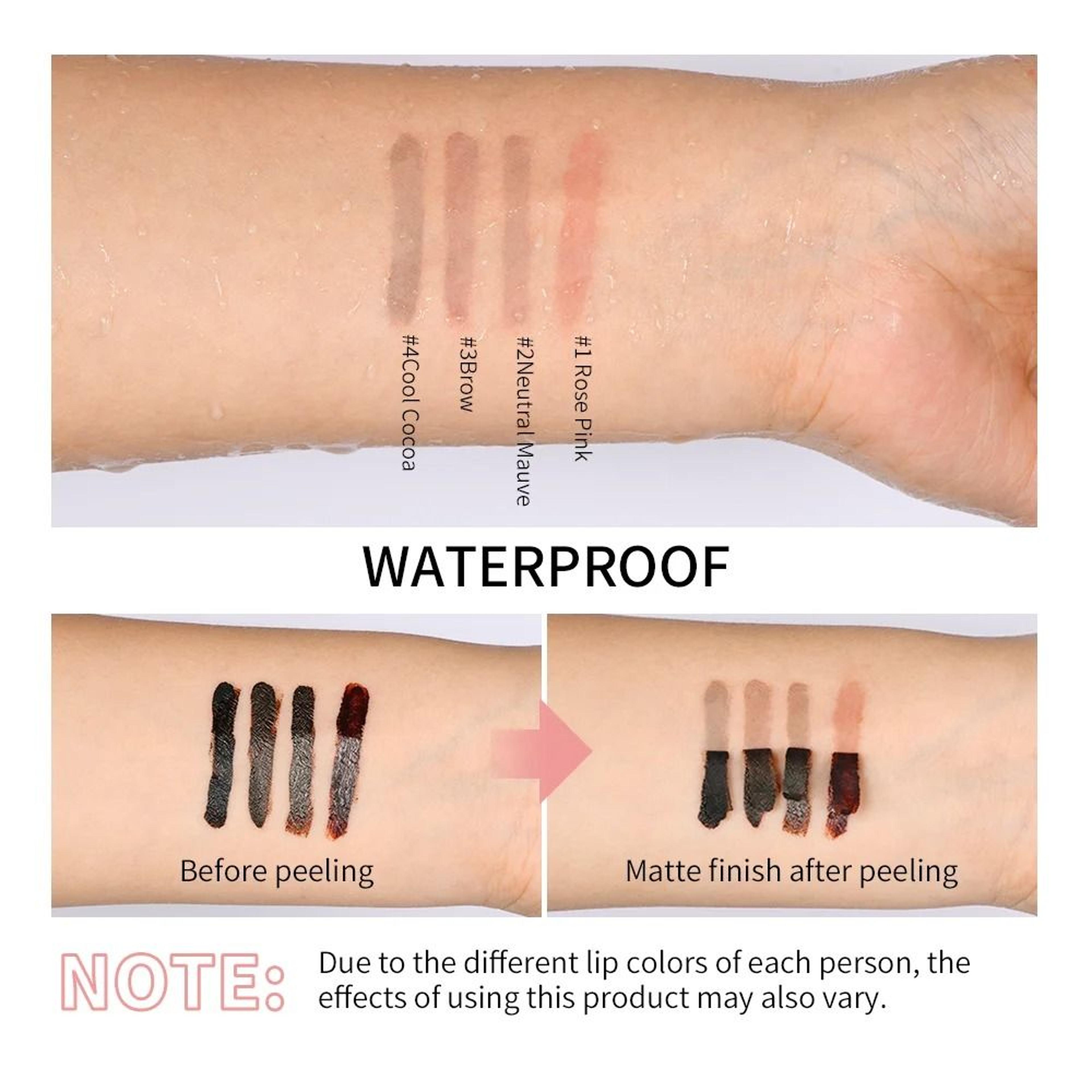 Waterproof Peel Off Tattoo Lip Liner And Lip Tint 2