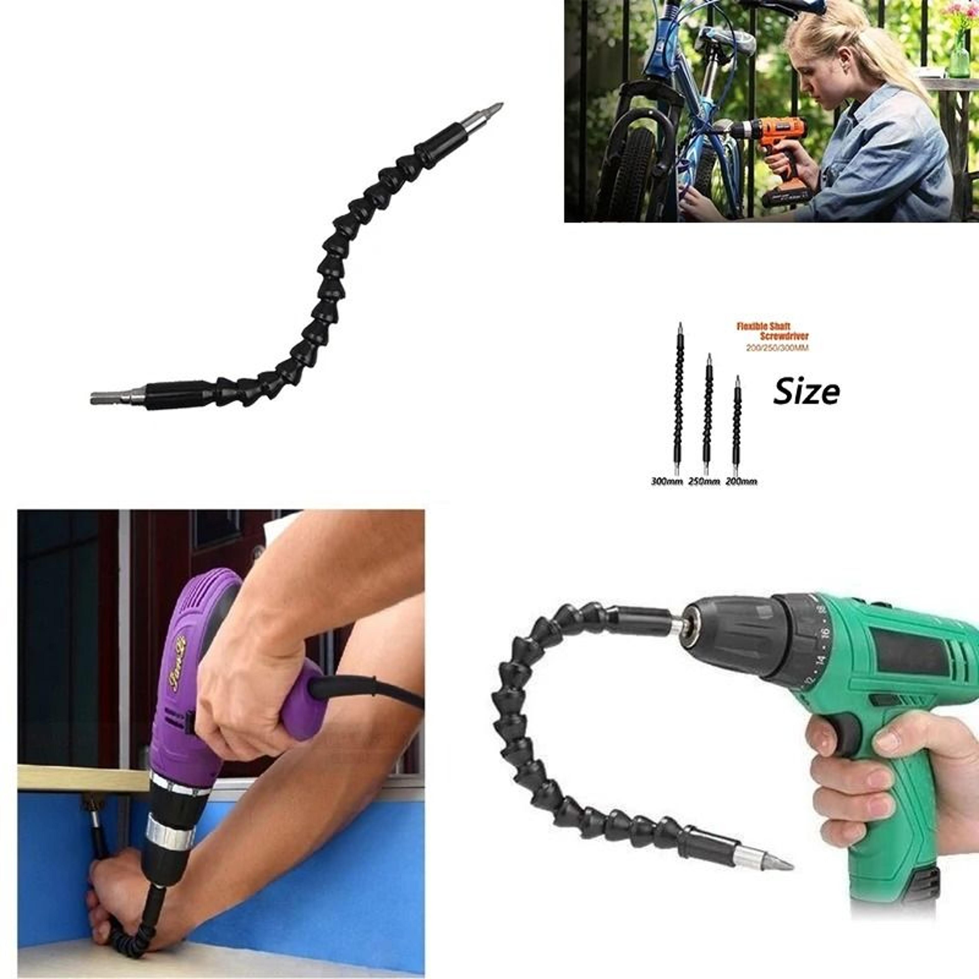 Universal Flexible Extension Rod Link For Drills And Screwdrivers 1