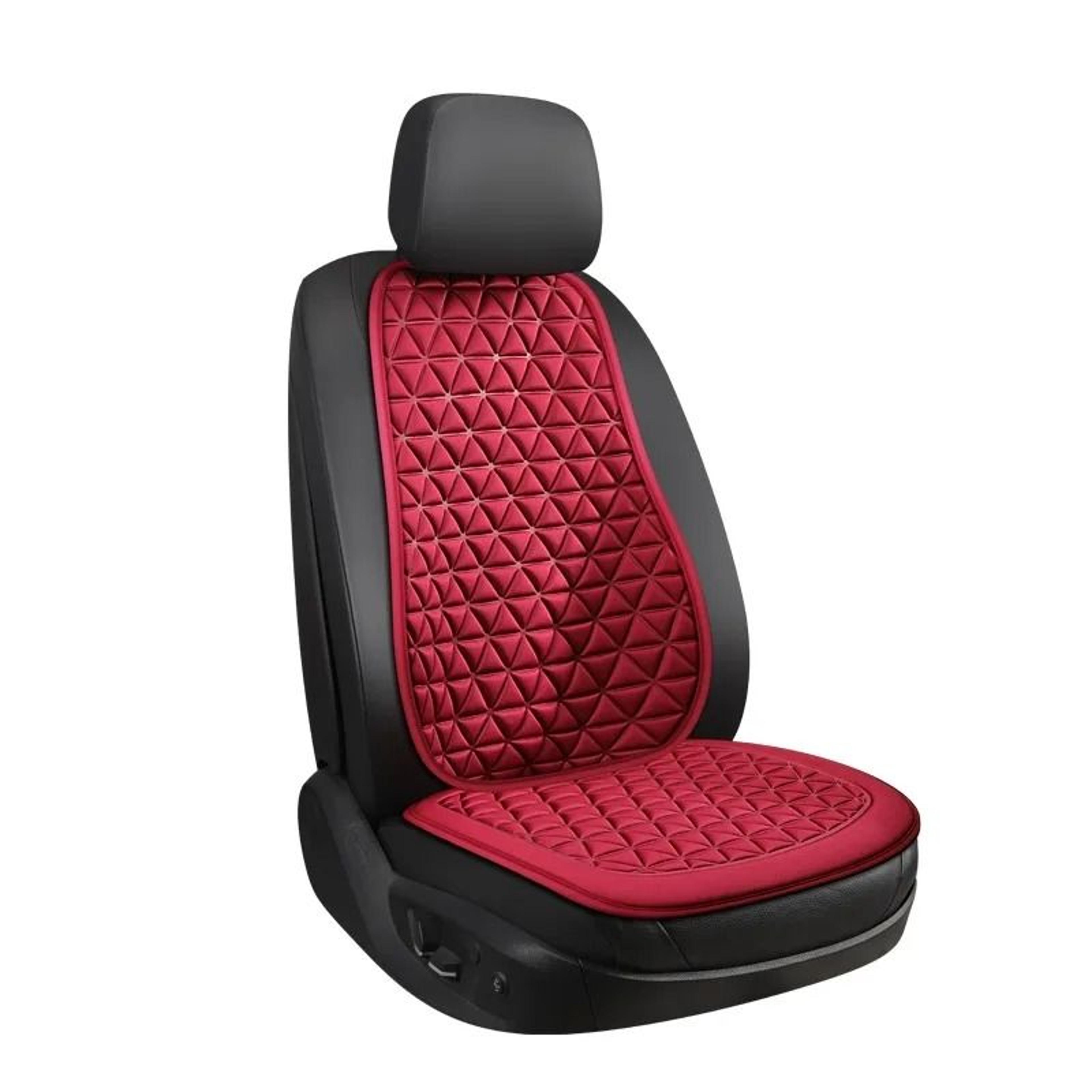Breathable Car Seat Comfort Cushion With Supportive Backrest 14