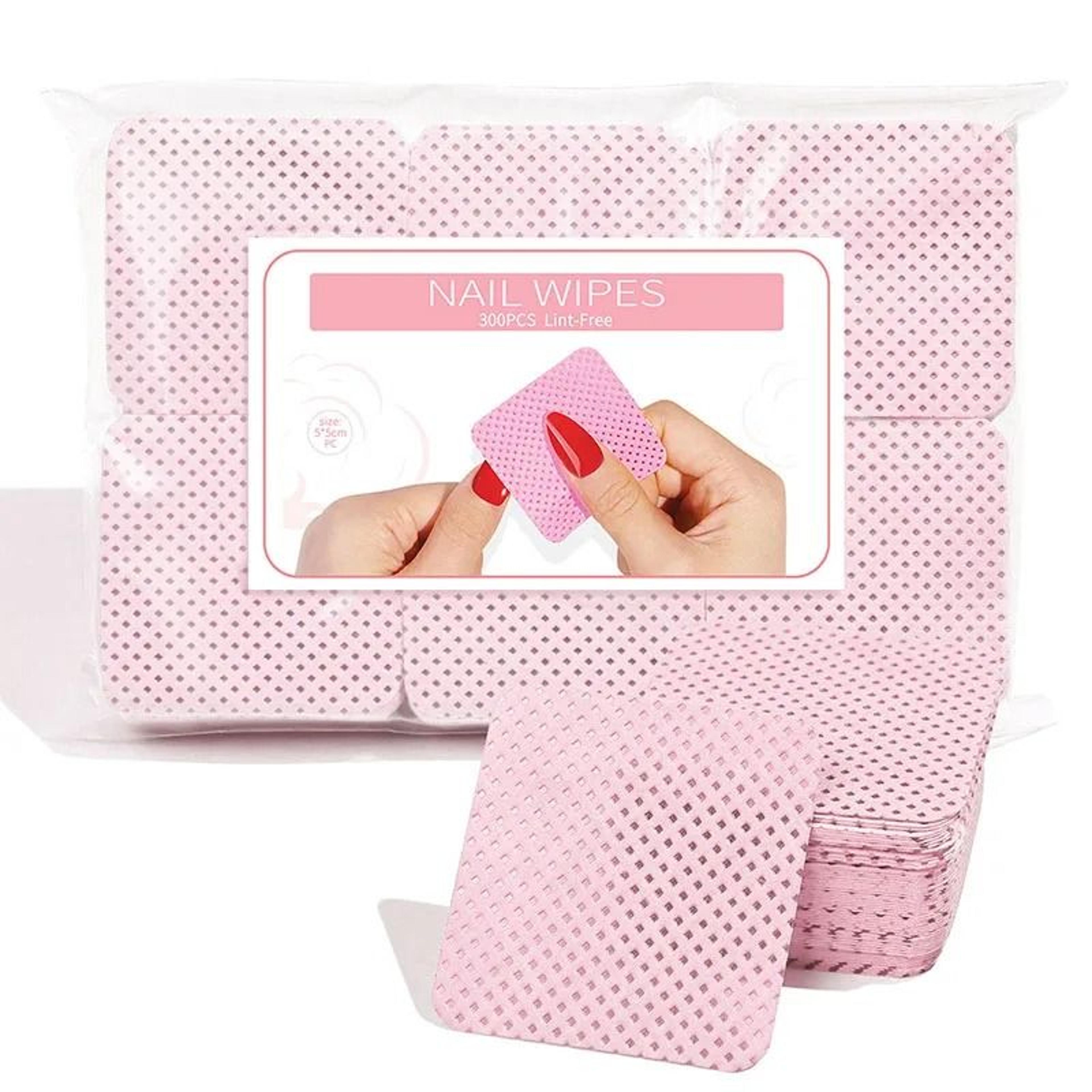 Lint Free Nail Wipes Pack For Polish Removal Manicure Cleaning And Gel Prep 9