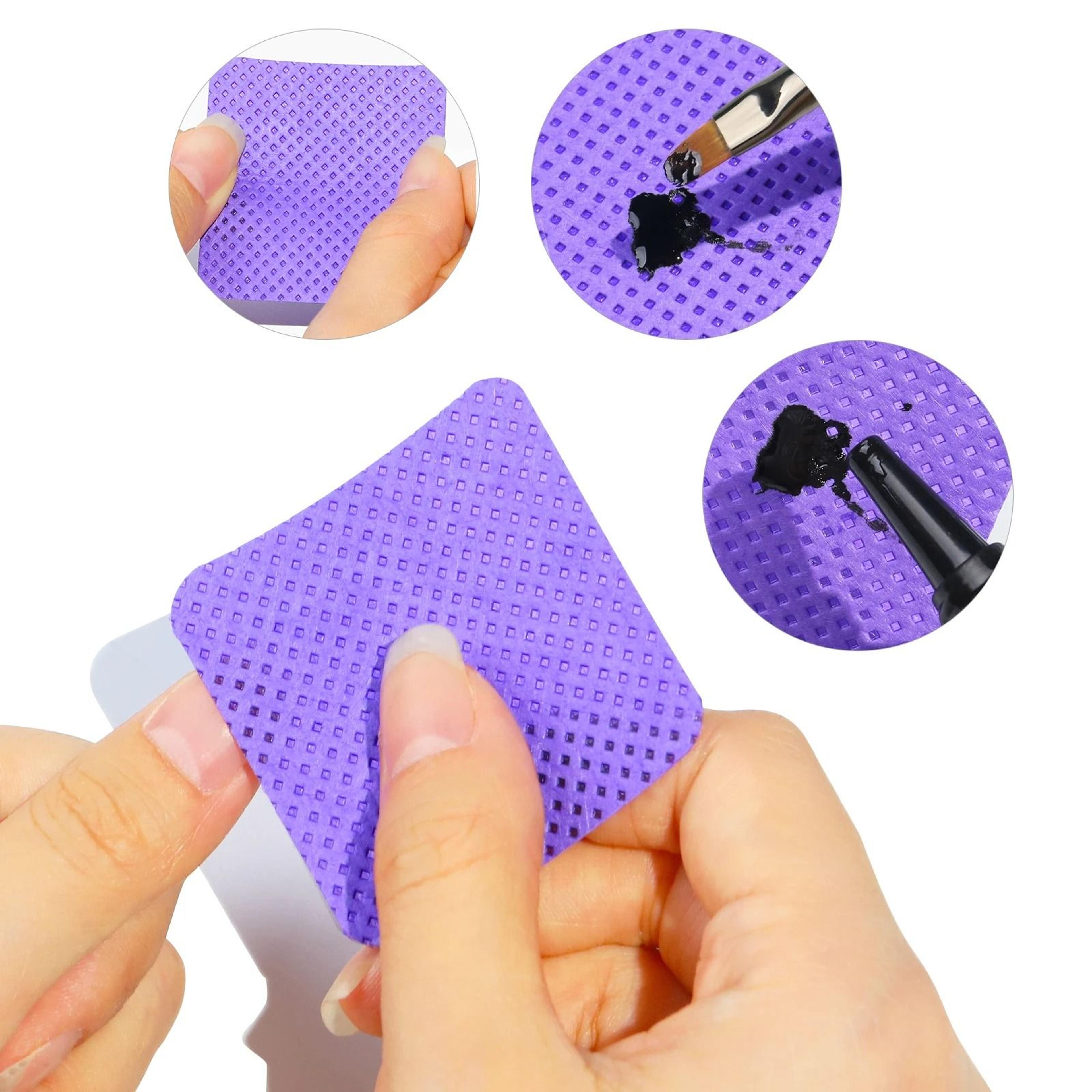 Lint Free Nail Wipes Pack For Polish Removal Manicure Cleaning And Gel Prep 3
