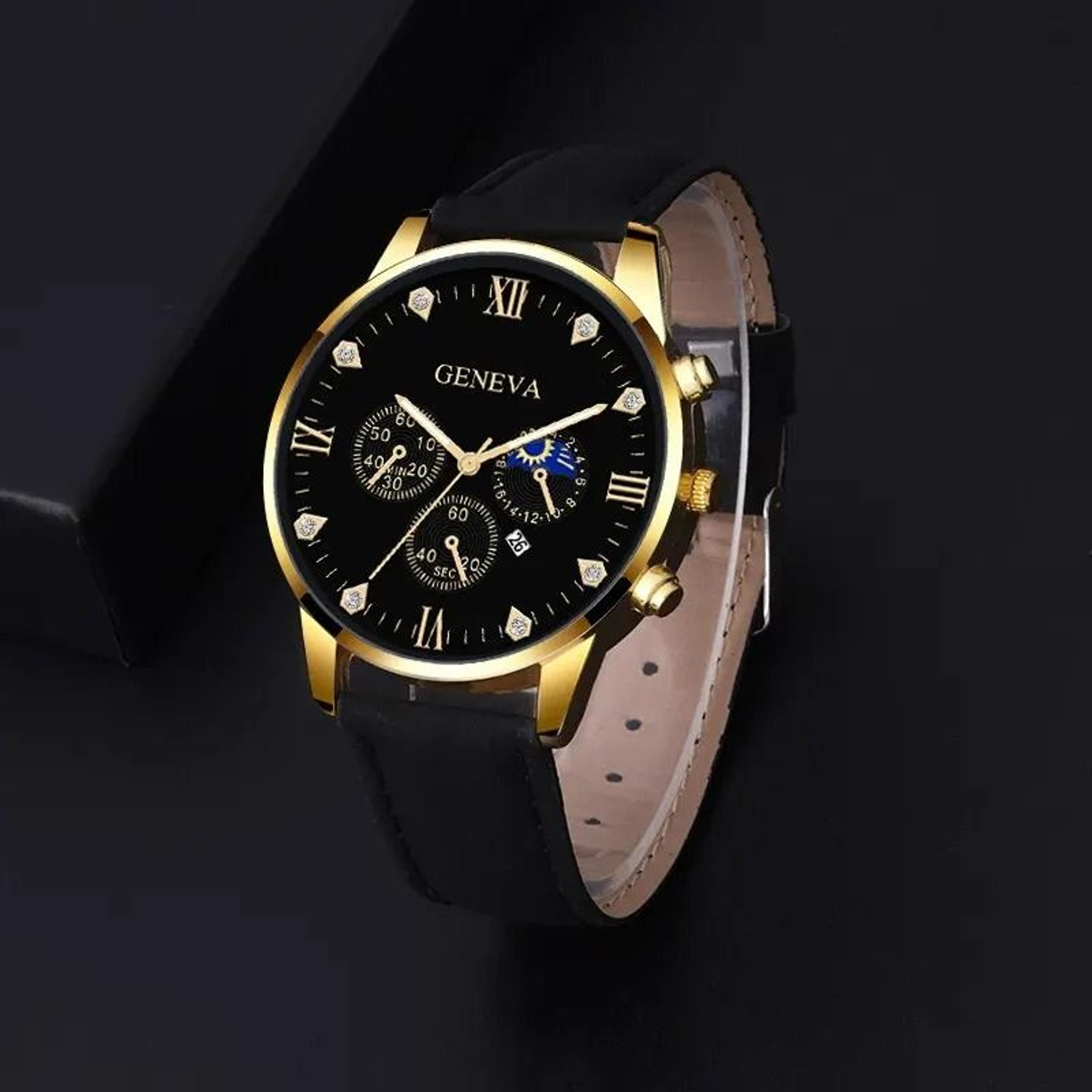 Stylish Mens Watch And Bracelet Set 2