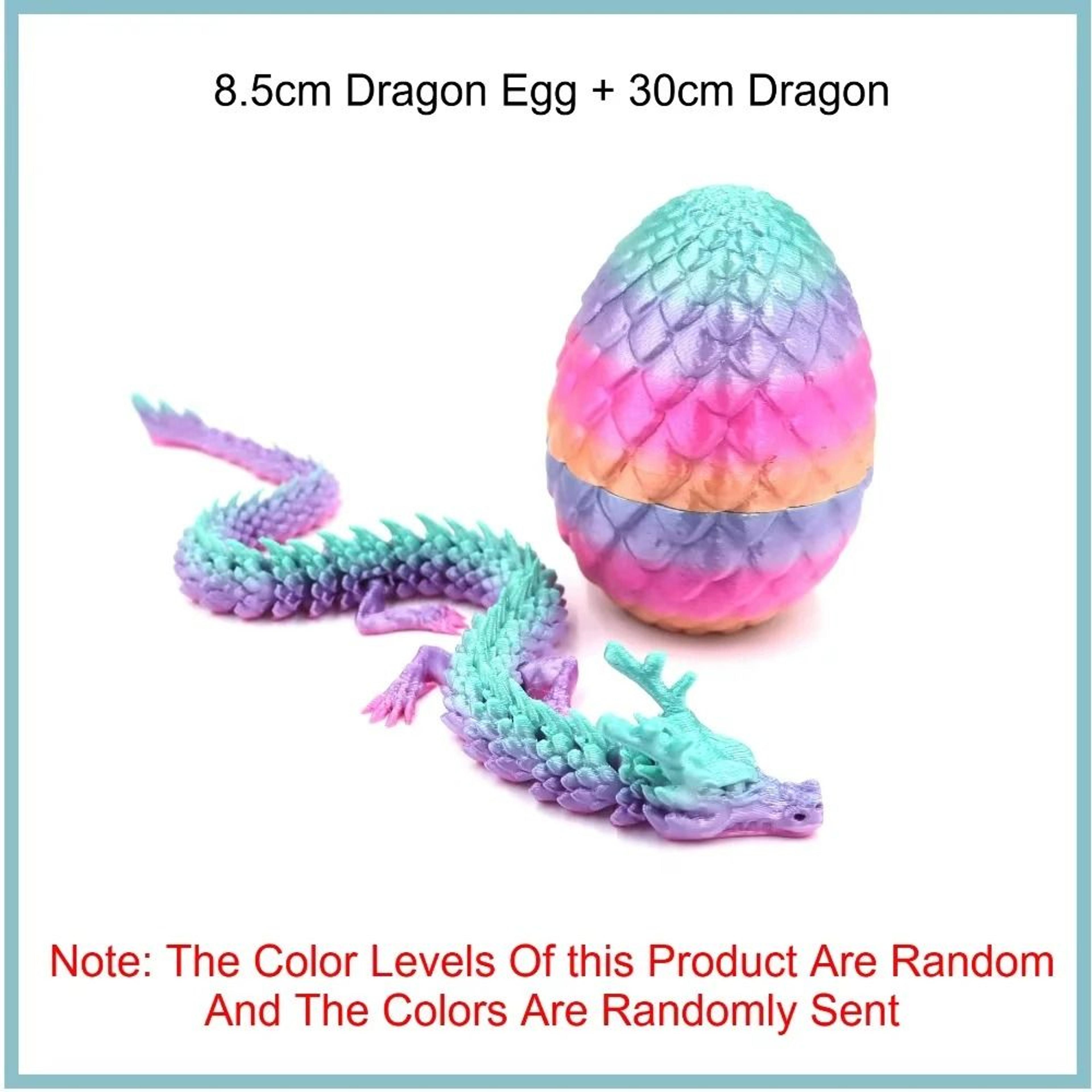 Articulated Dragon Egg Toy With Fully Movable Dragon Model 6