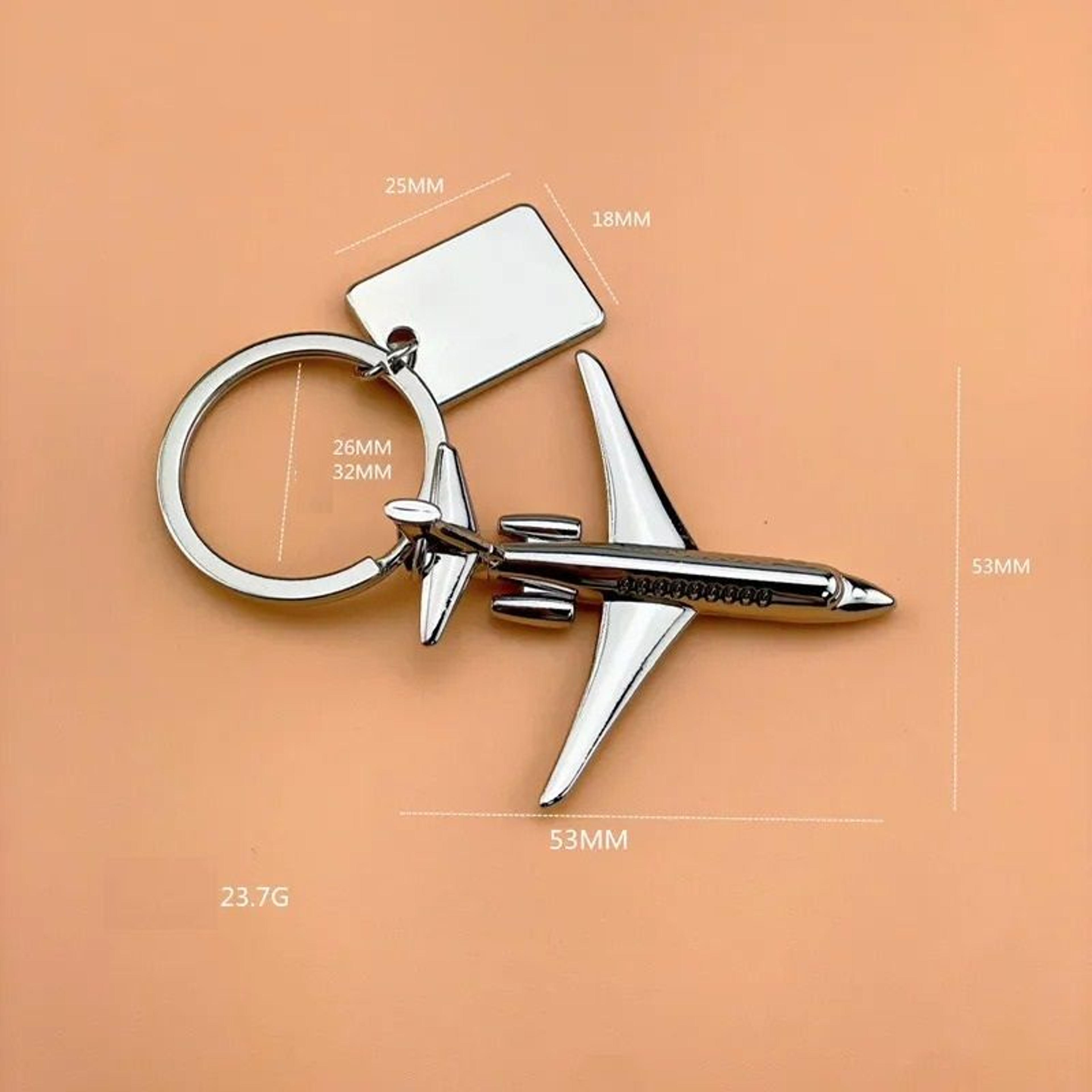Creative Aircraft Model Keychain For Men And Women 8