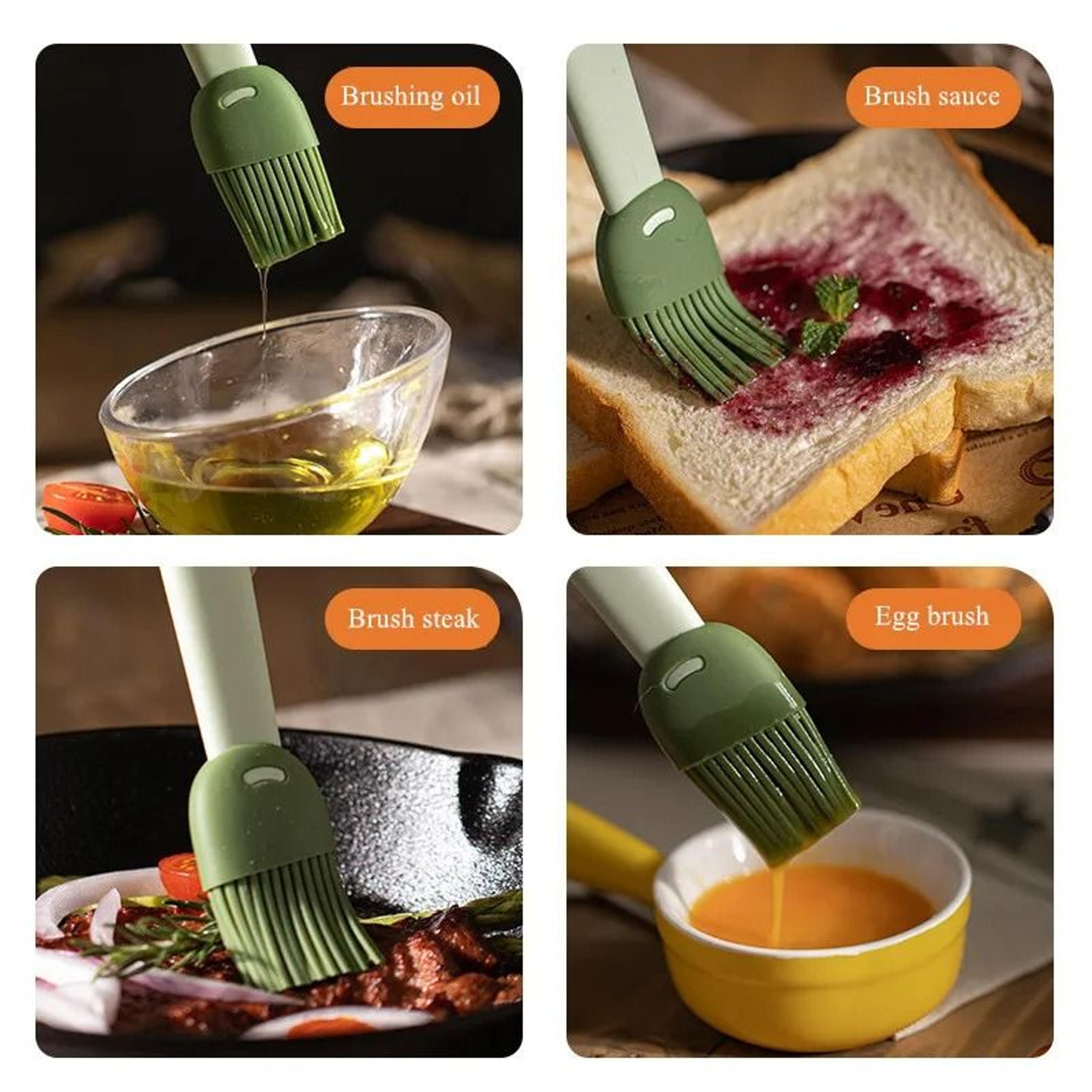 Silicone BBQ Oil Brush For Baking And Cooking 3