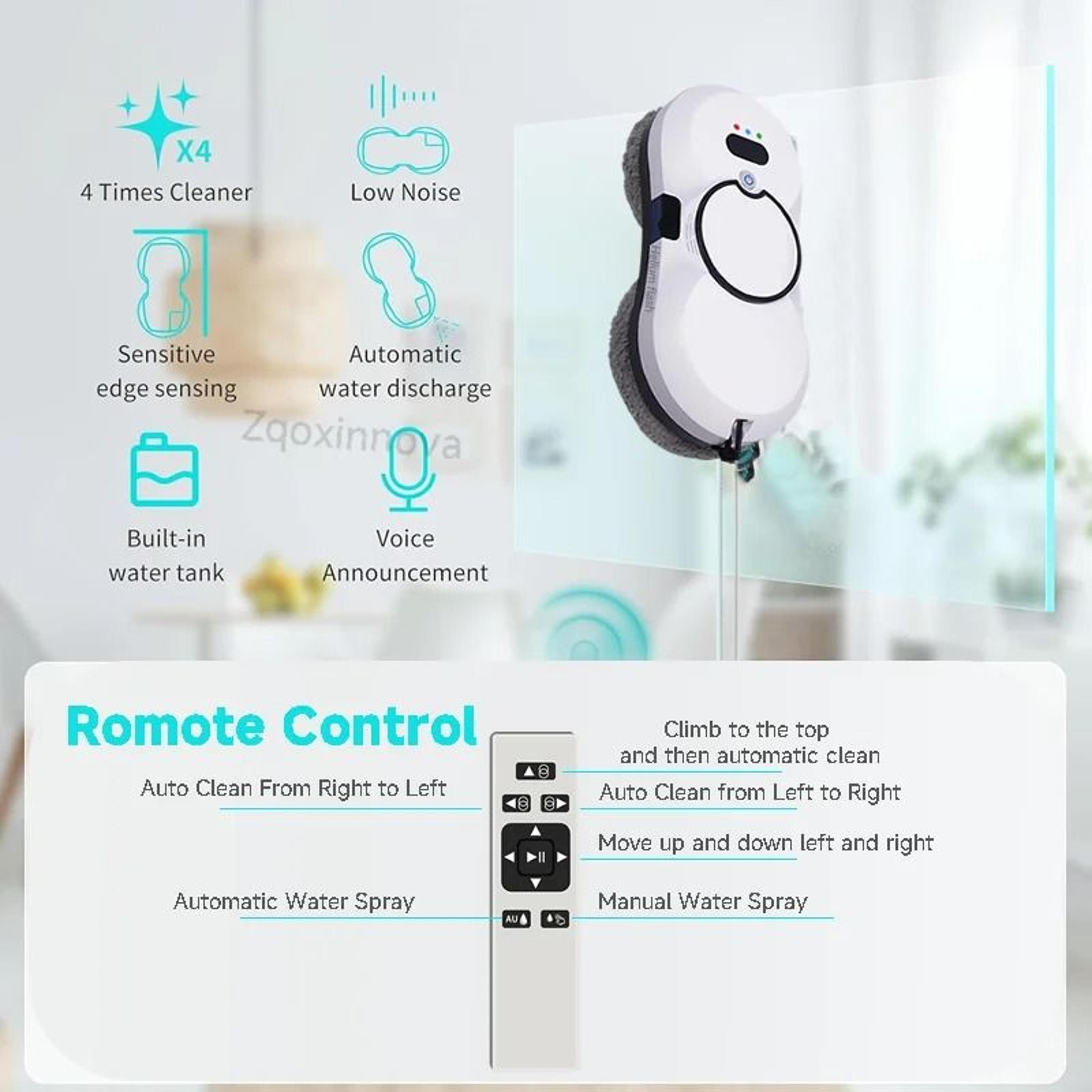 Smart Window Cleaning Robot Automatic Glass Washer 1