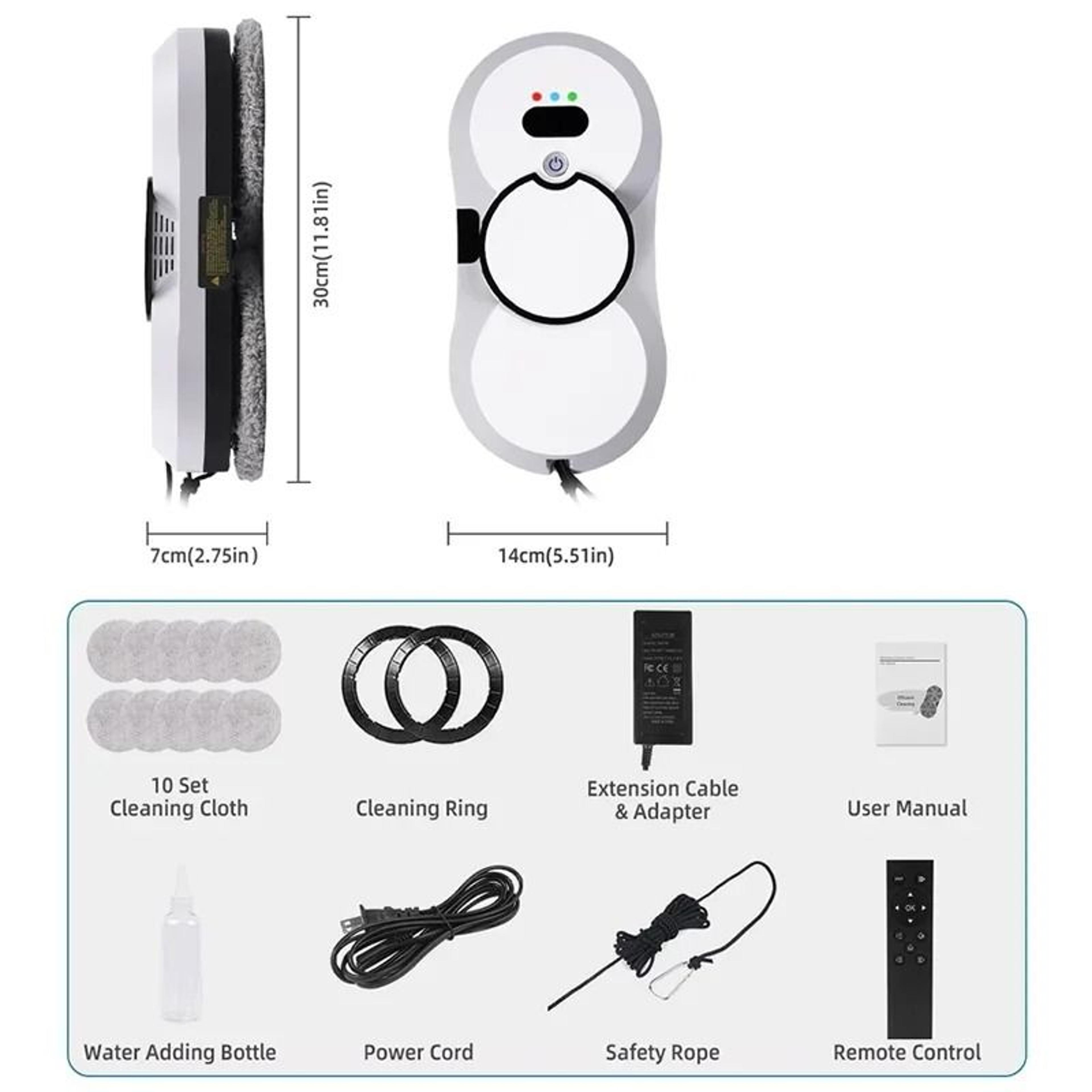 Smart Window Cleaning Robot Automatic Glass Washer 6