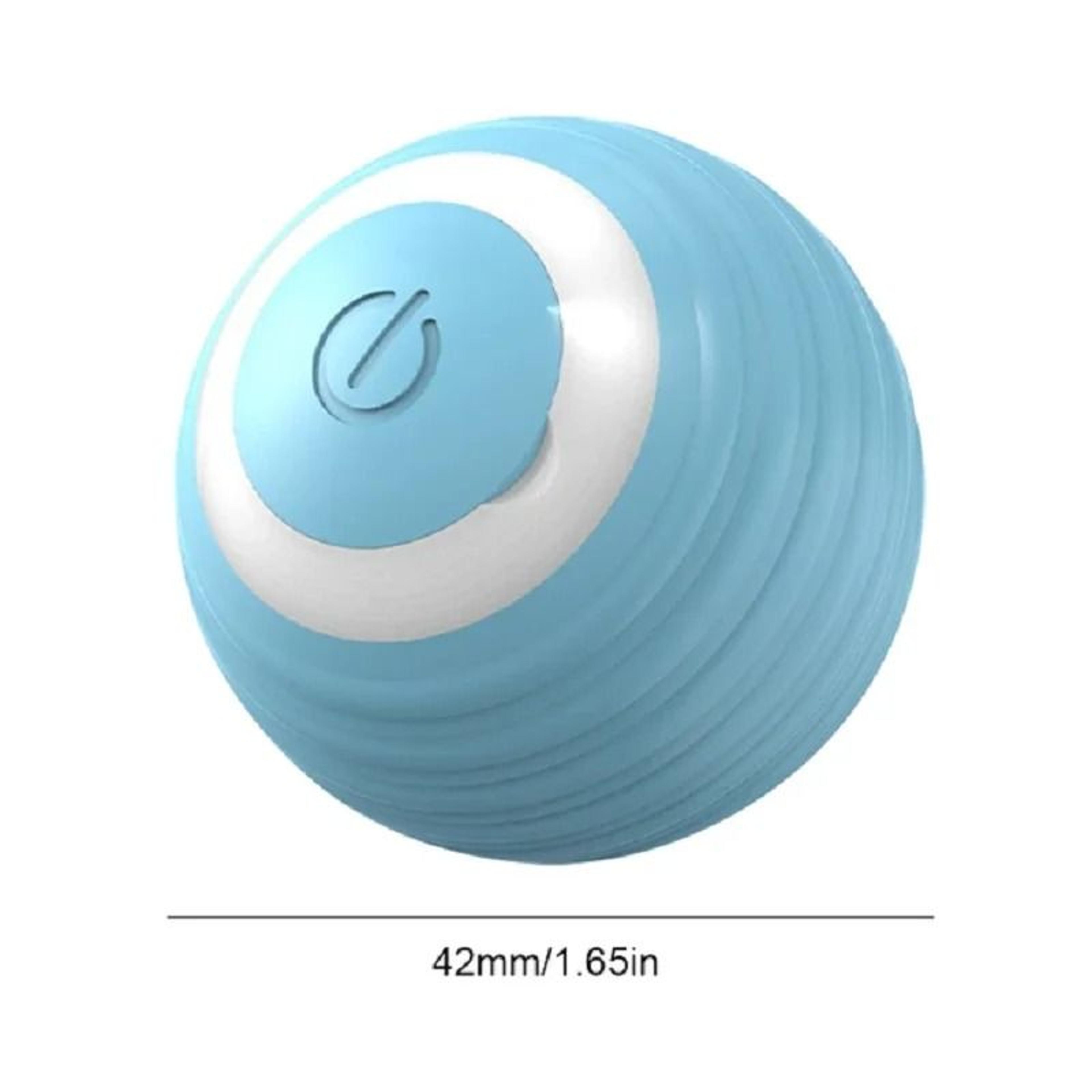 Electric Rolling Cat Toy Ball With Teaser Bird 6