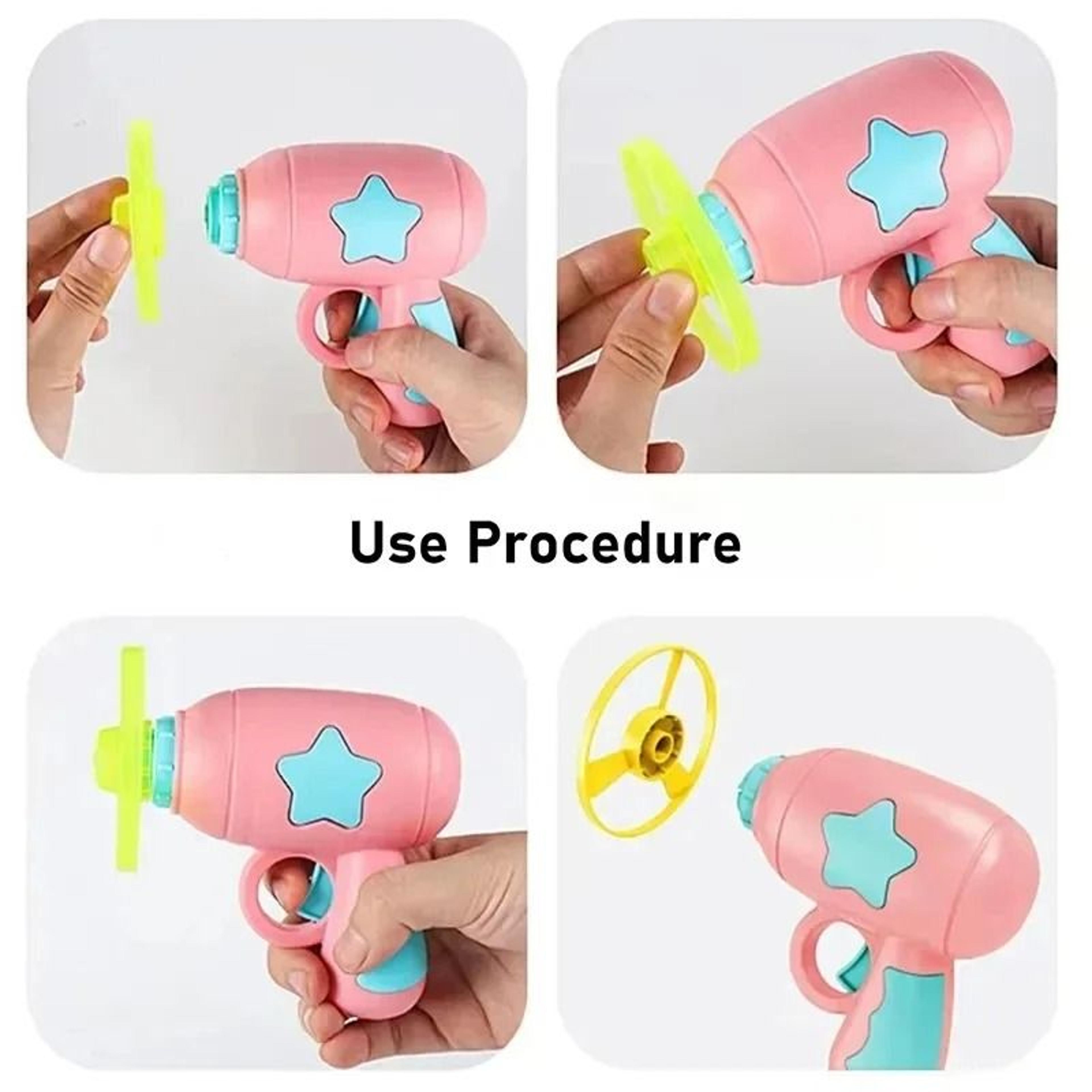 Interactive Launch Cat Toy Shooter With Flying Disc Balls 5