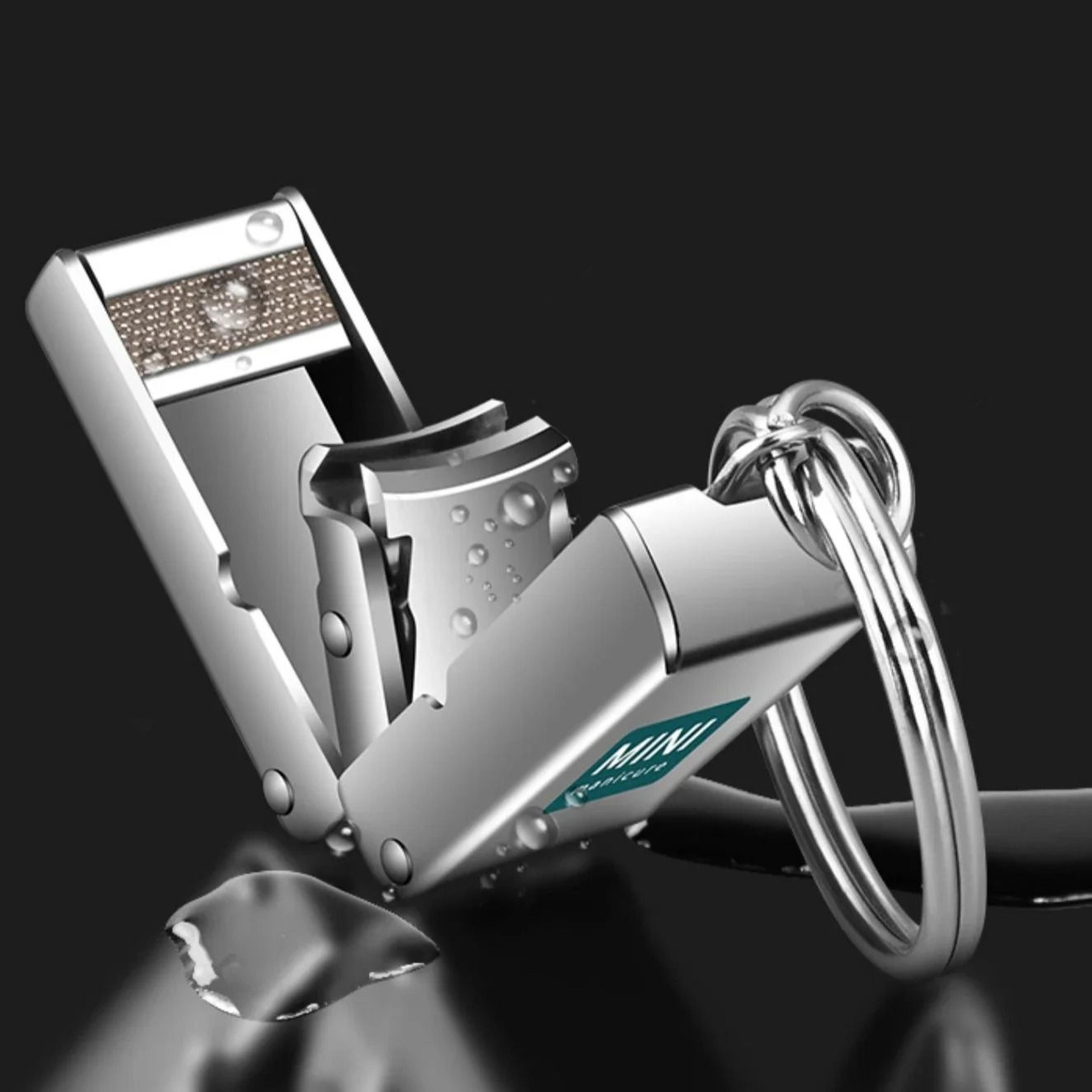 Stainless Steel Foldable Mini Nail Clipper With File Function 3