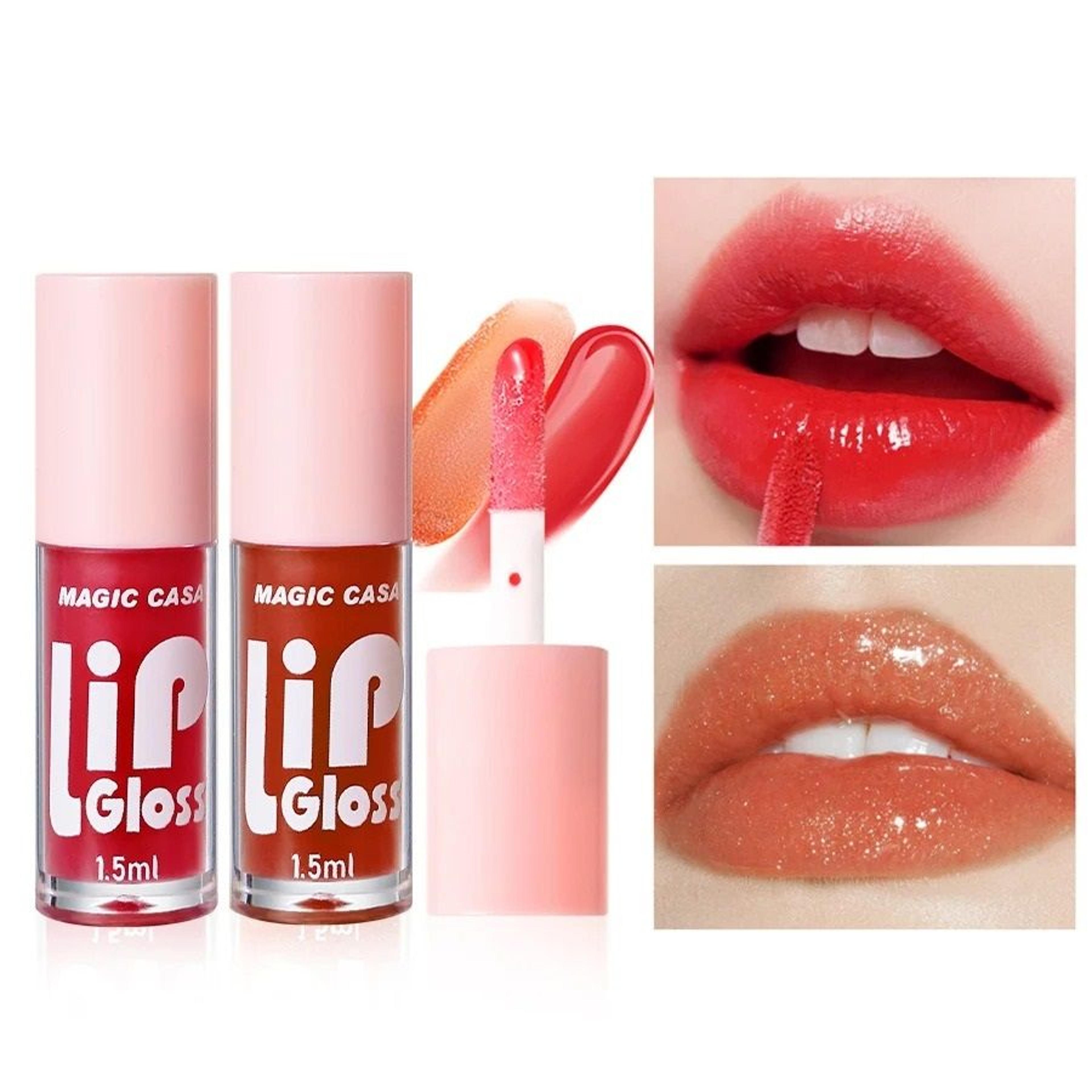 Hydrating Jelly Lip Oil 6 Piece Set Nourishing Long Lasting Lip Care 2