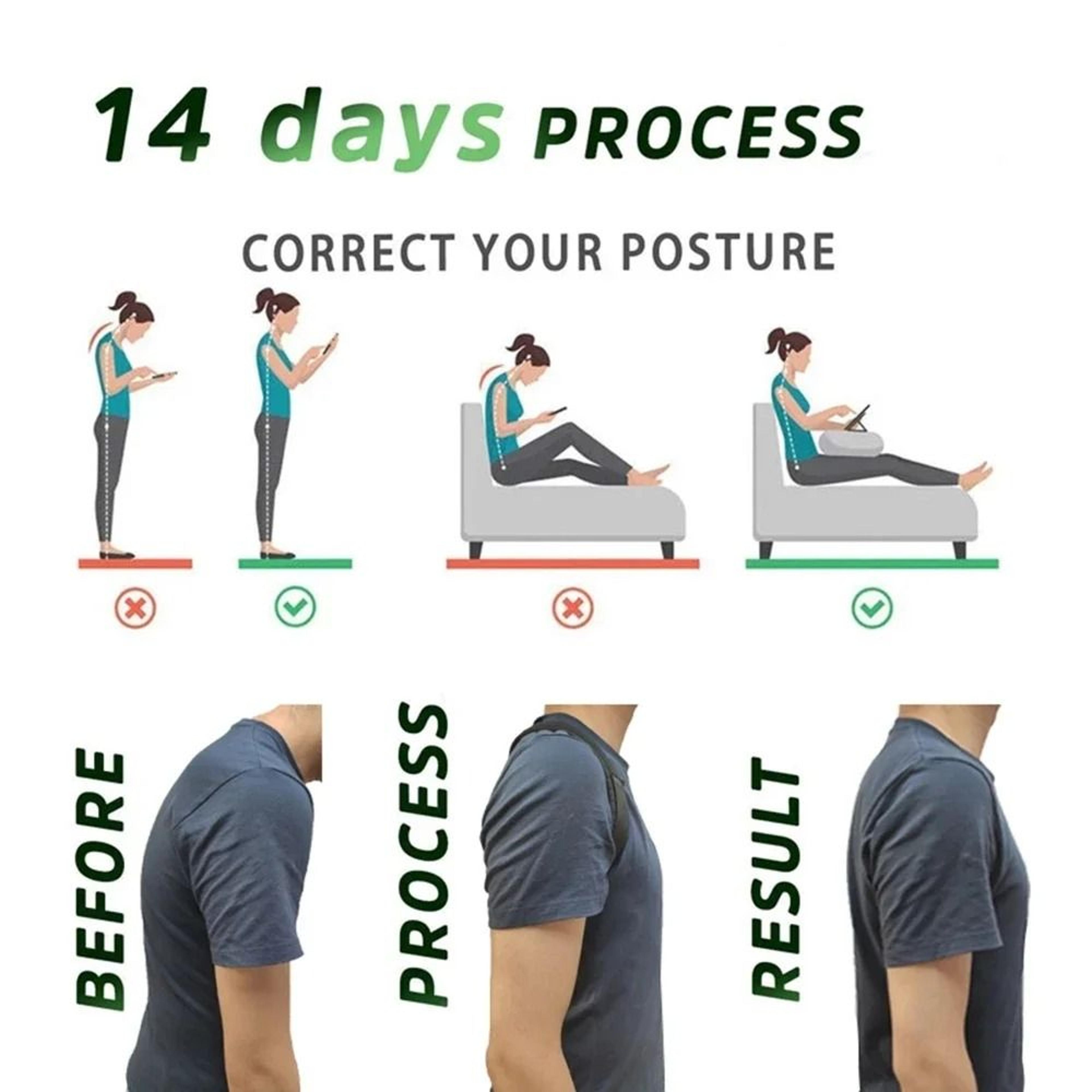 Adjustable Back Posture Correction Belt For Men And Women 2