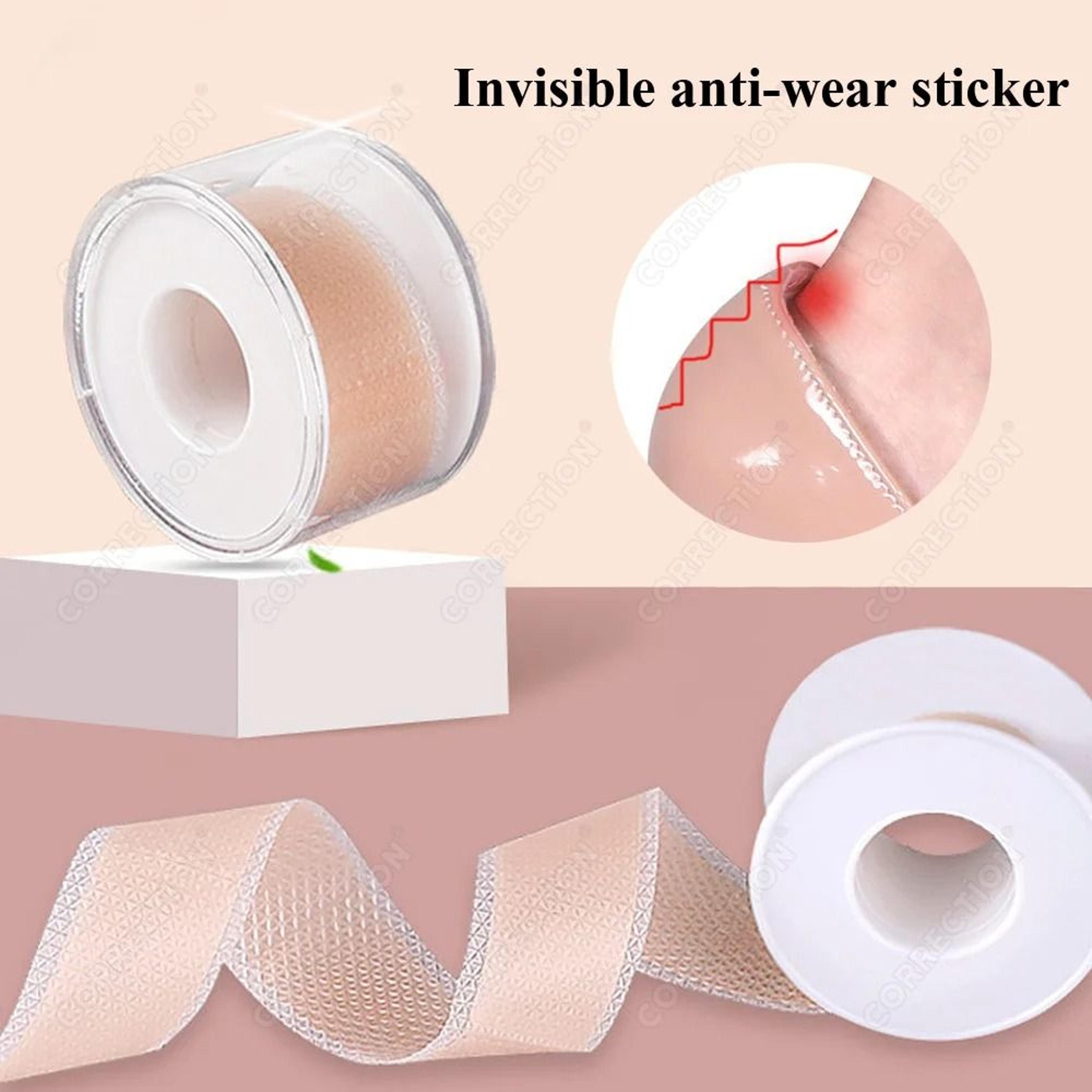 Silicone Gel Heel Insole Grips For Comfortable Shoe Fit And Support 1