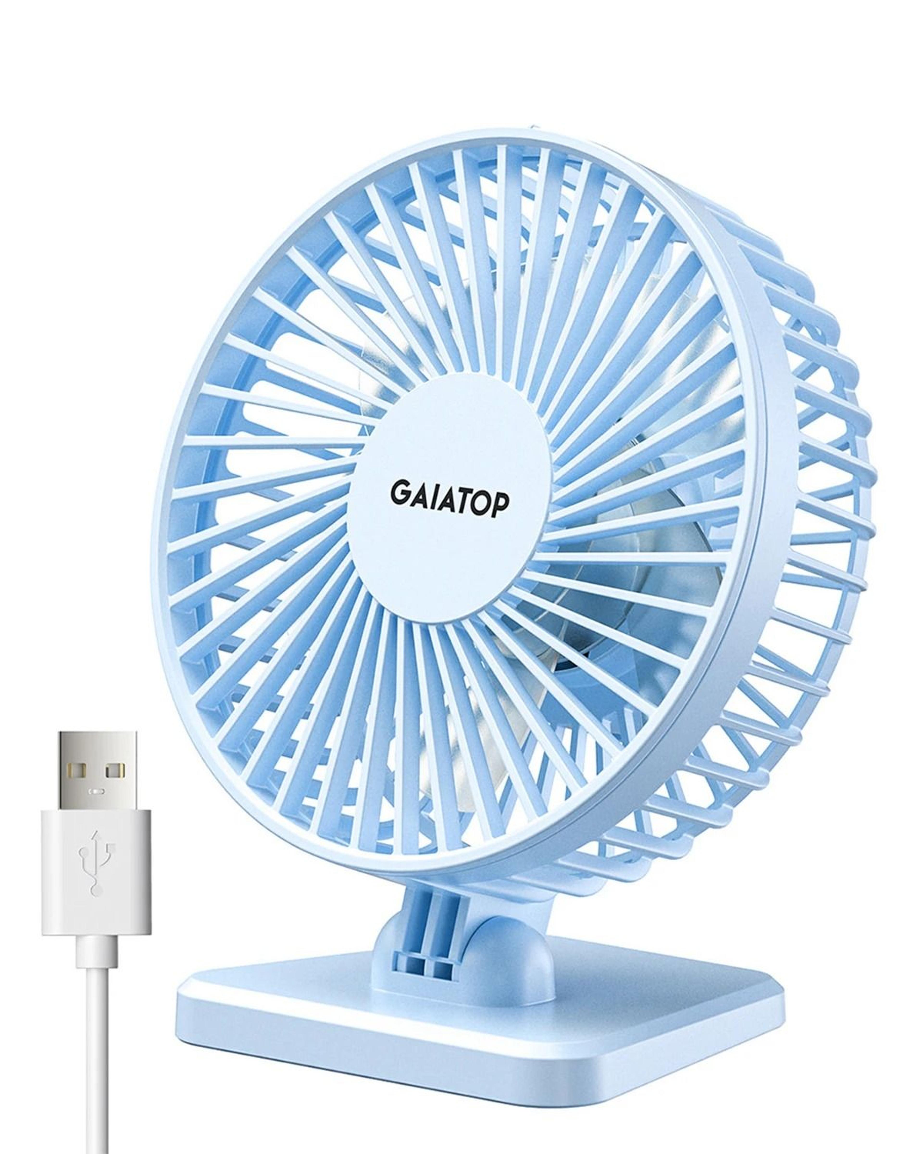 Mini USB Desktop Fan Portable Quiet Cooling Fan For Home And Office 12